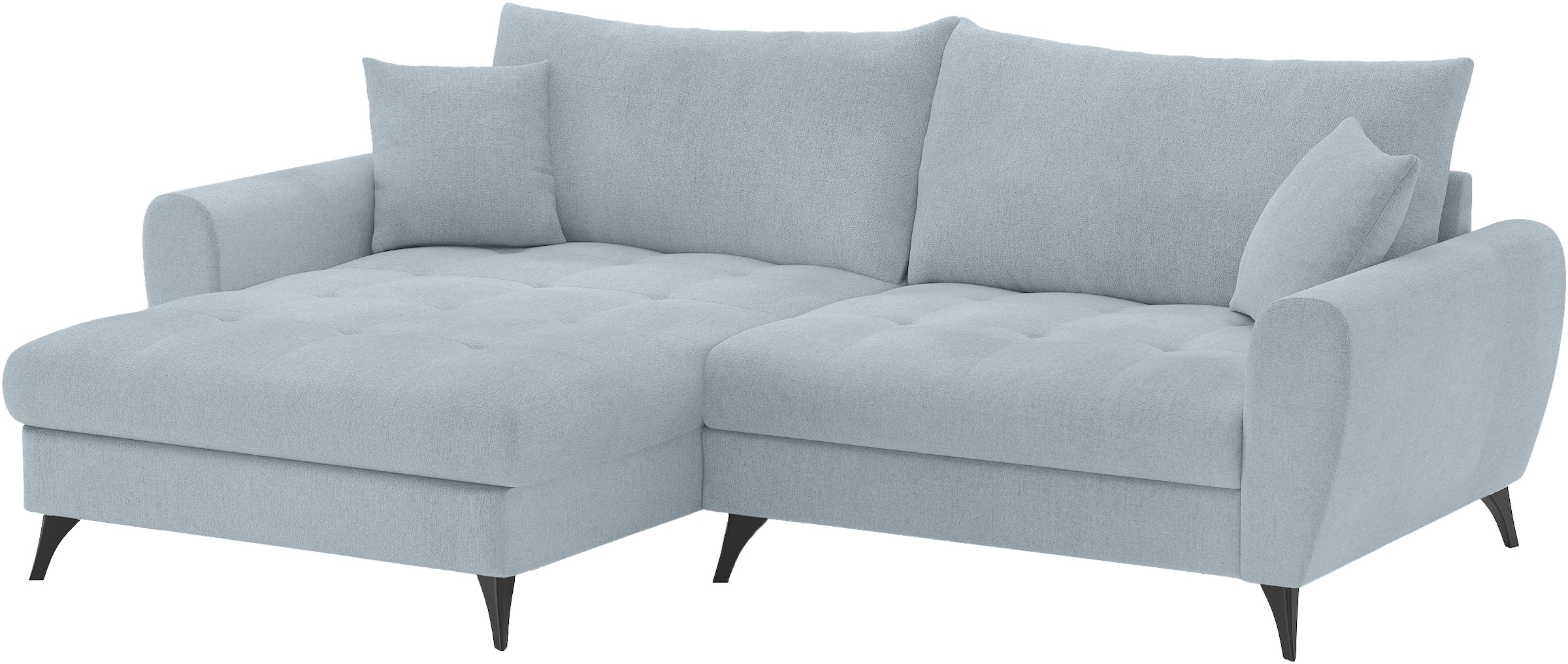 Mr. Couch Ecksofa "Blackburn II, L-Form", Mit Kaltschaumpolsterung bis 140 günstig online kaufen