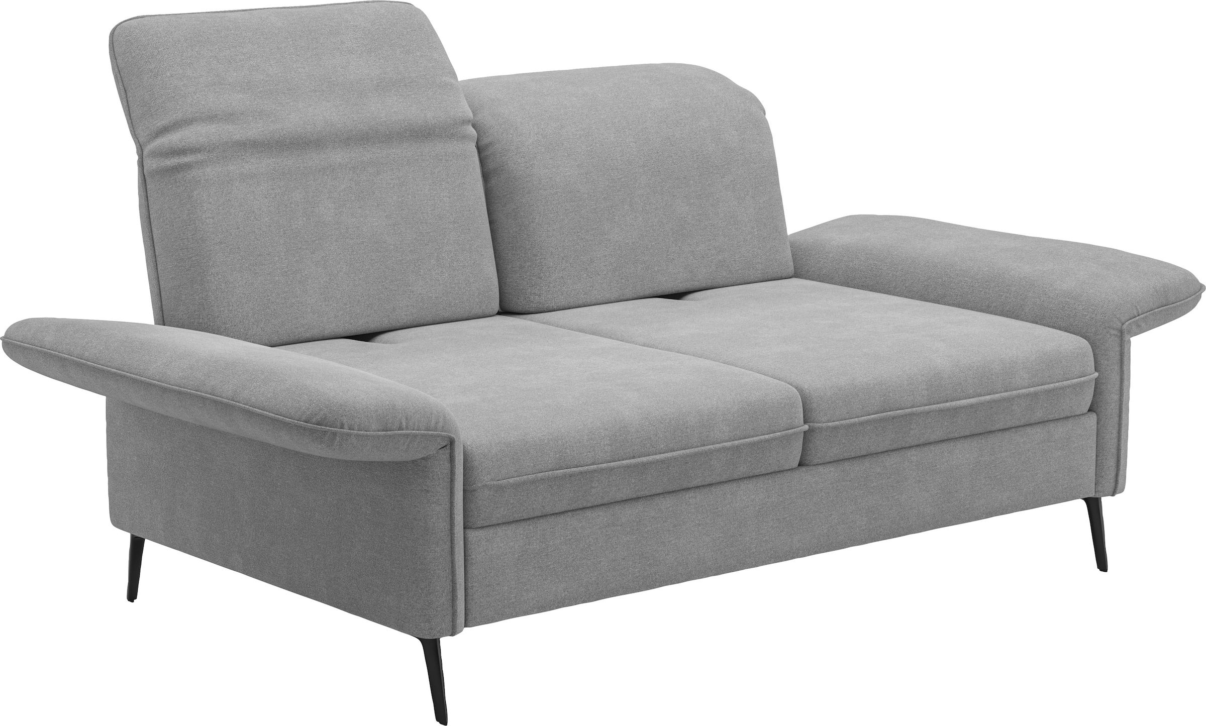 sit&more 2,5-Sitzer »Emely, inkl. Sitztiefenverstellung«, wahlweise mit Bettfunktion, Kopf- & Armteilverstellung