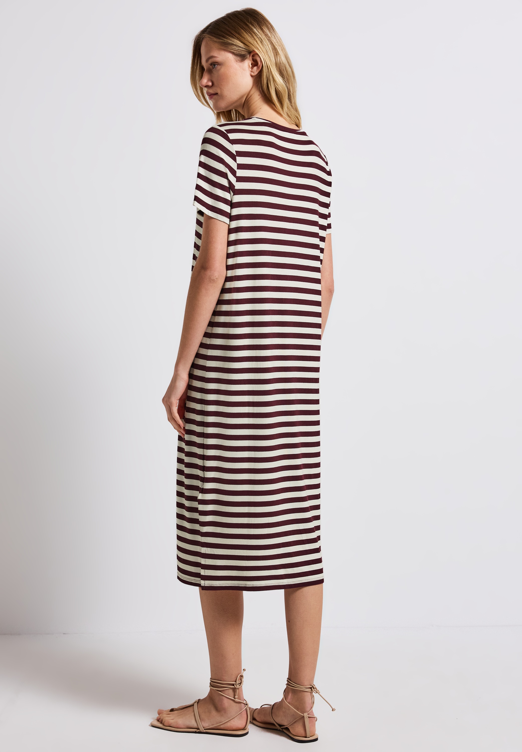 STREET ONE Shirtkleid, mit Rundhalsausschnitt