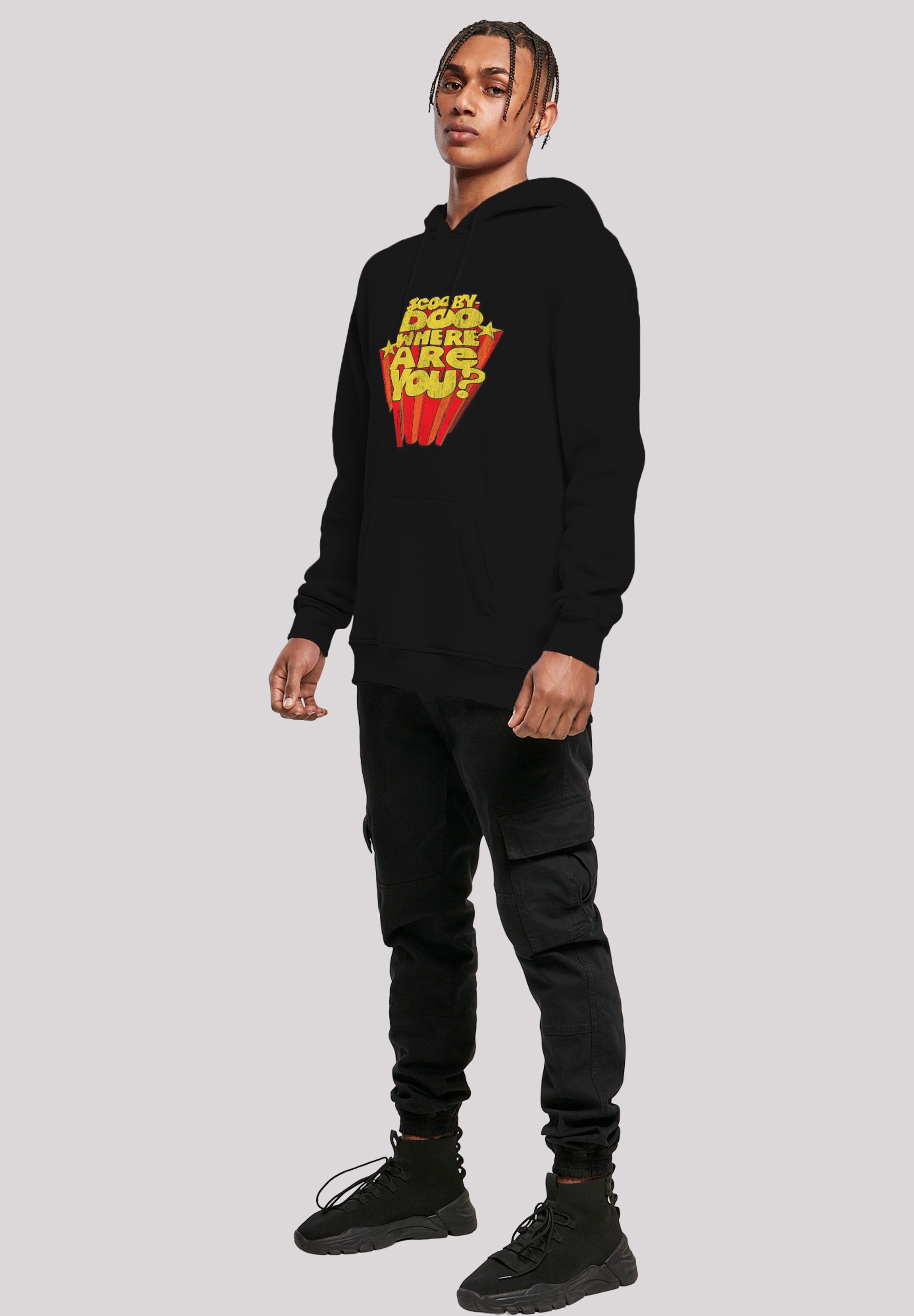 F4NT4STIC Sweatshirt »F4NT4STIC Herren Scooby Doo Where Are You? with Heavy Hoody«, (1 tlg.)