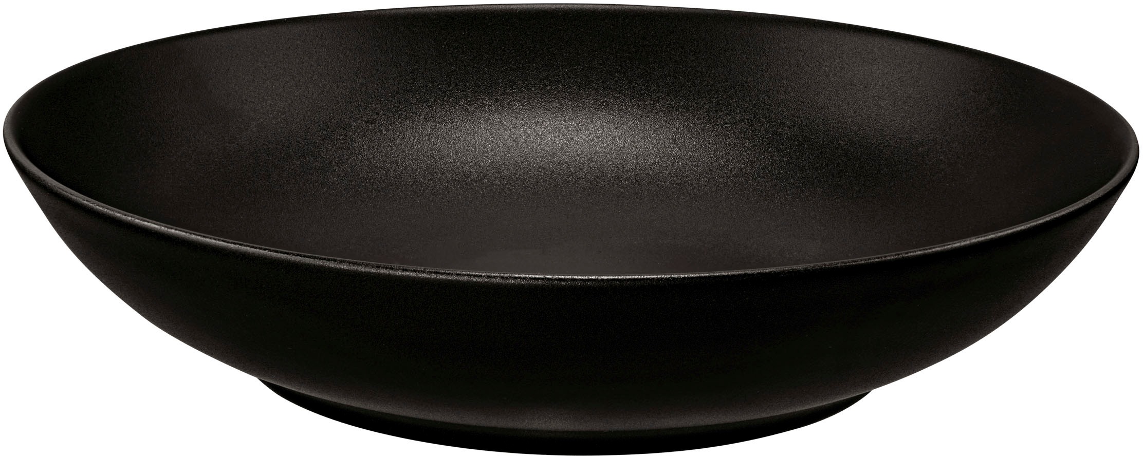 SELTMANN WEIDEN Suppenteller "Liberty - Velvet Black", 21,2cm, schwarz, Speiseteller, Teller rund 21 cm