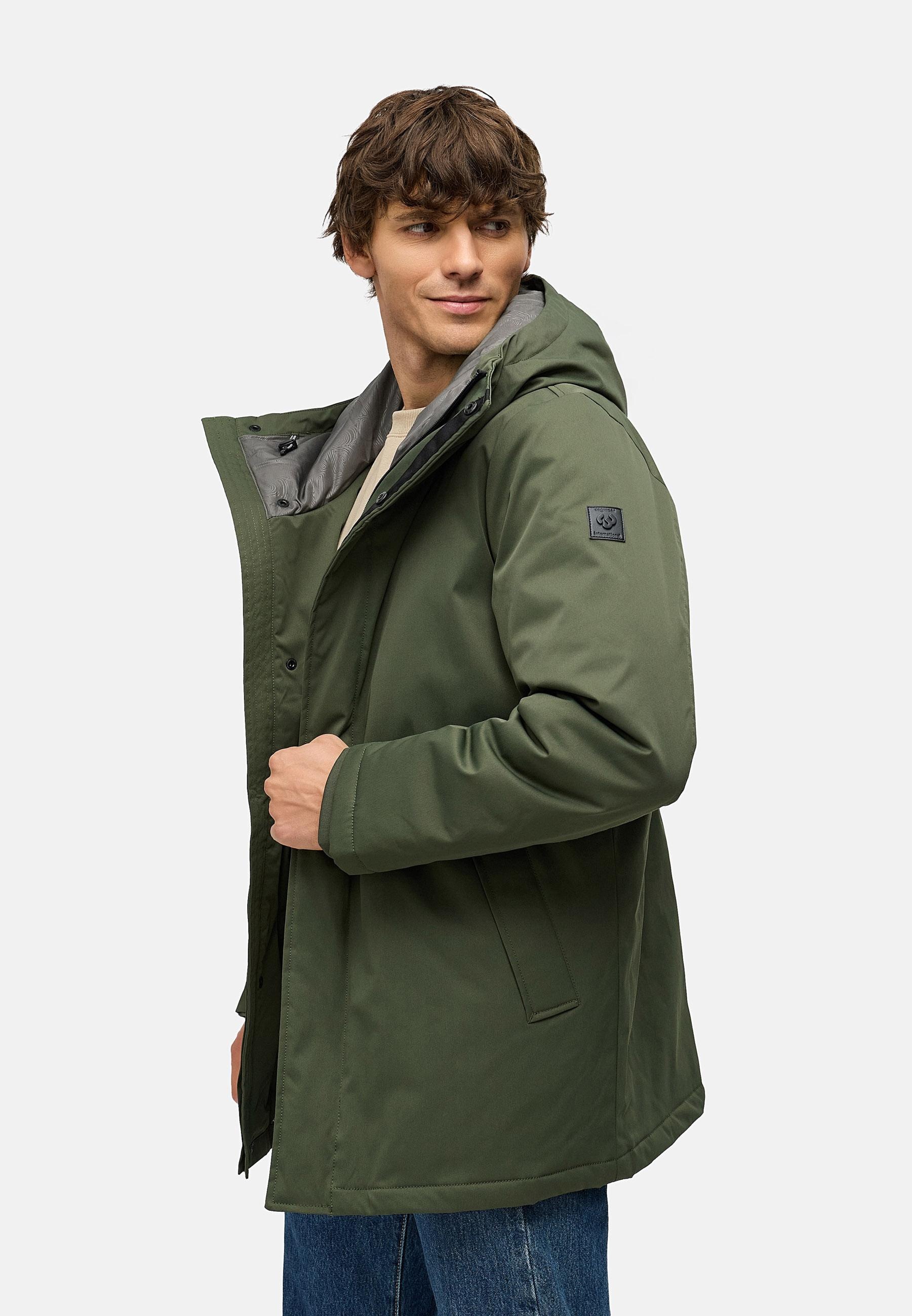Ragwear Kurzmantel »Parcan Twill YOUMODO« wasserdichter Herren Winterparka