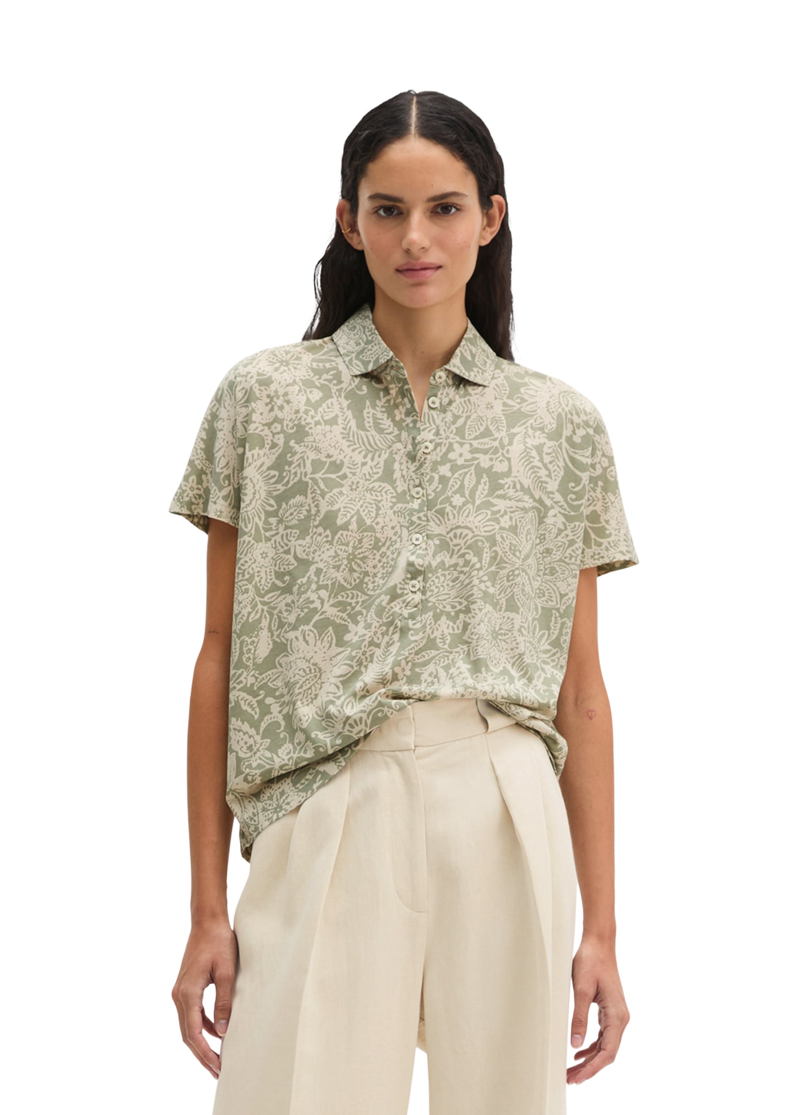 Marc O'Polo T-Shirt »mit Allover-Print«