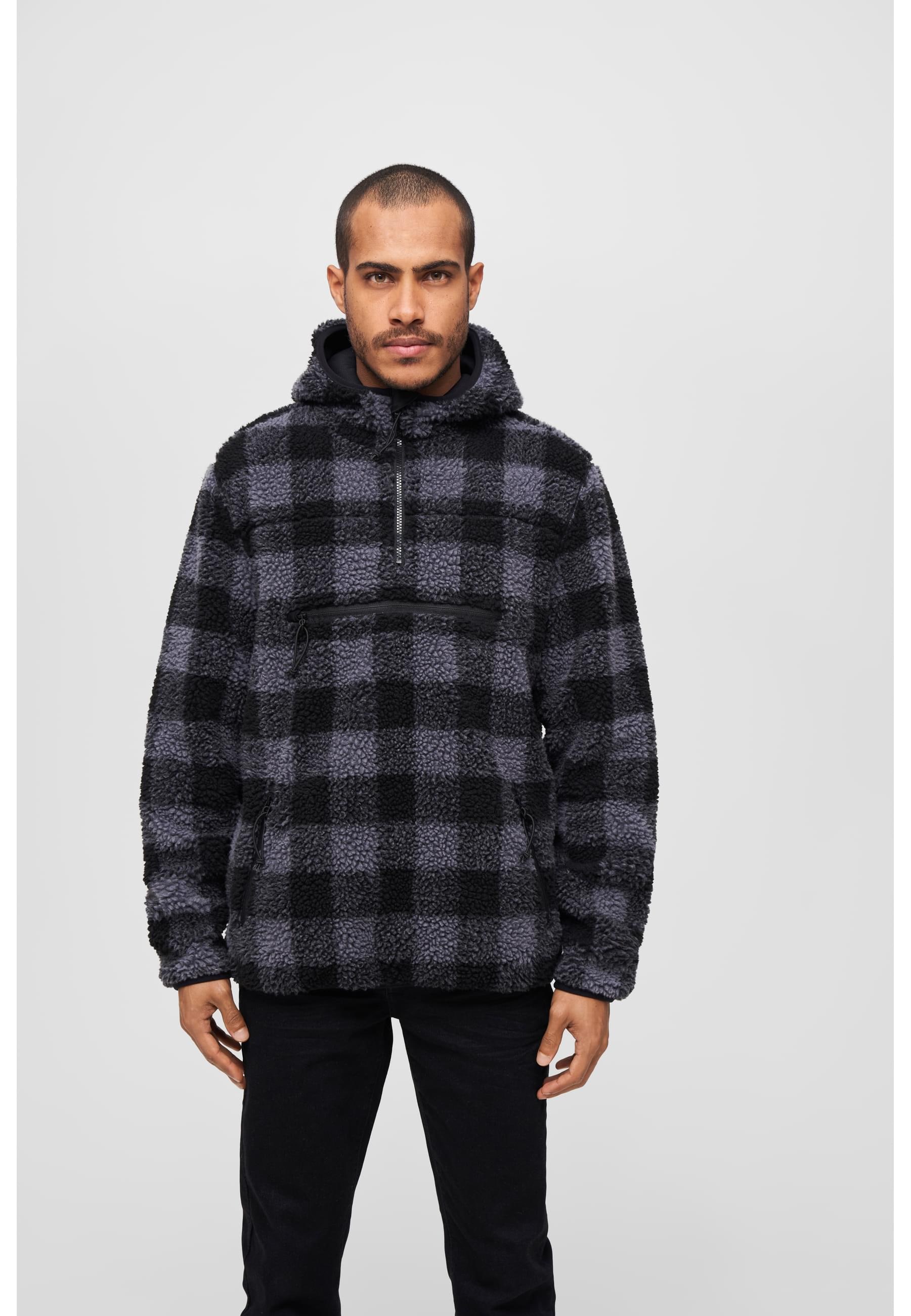 Brandit Anorak »Brandit Herren Teddyfleece Worker Pullover«, (1 St.), mit Kapuze