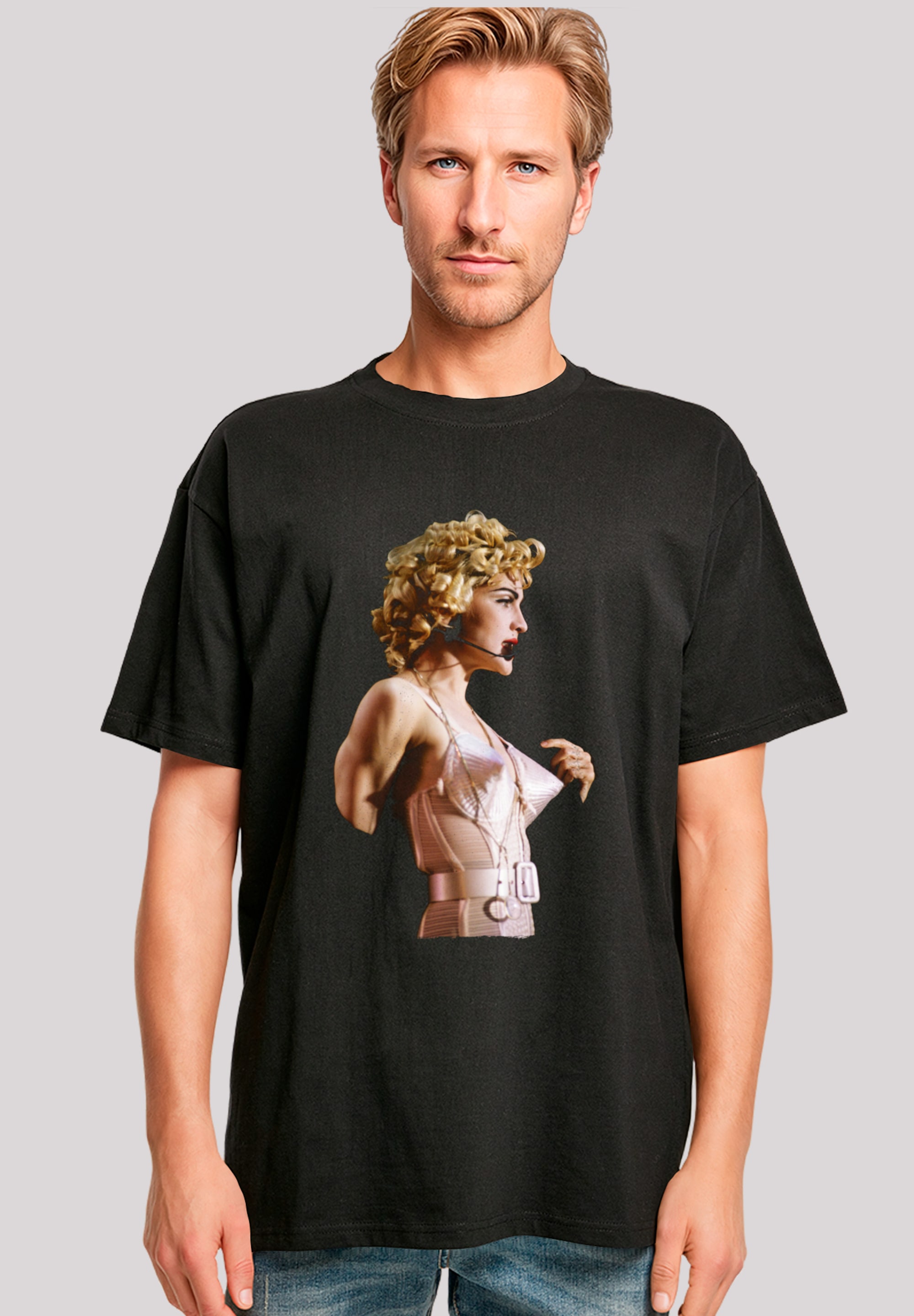 F4NT4STIC T-Shirt "Madonna In Pink Cone Blonde Ambition Tour 1990", Premium günstig online kaufen