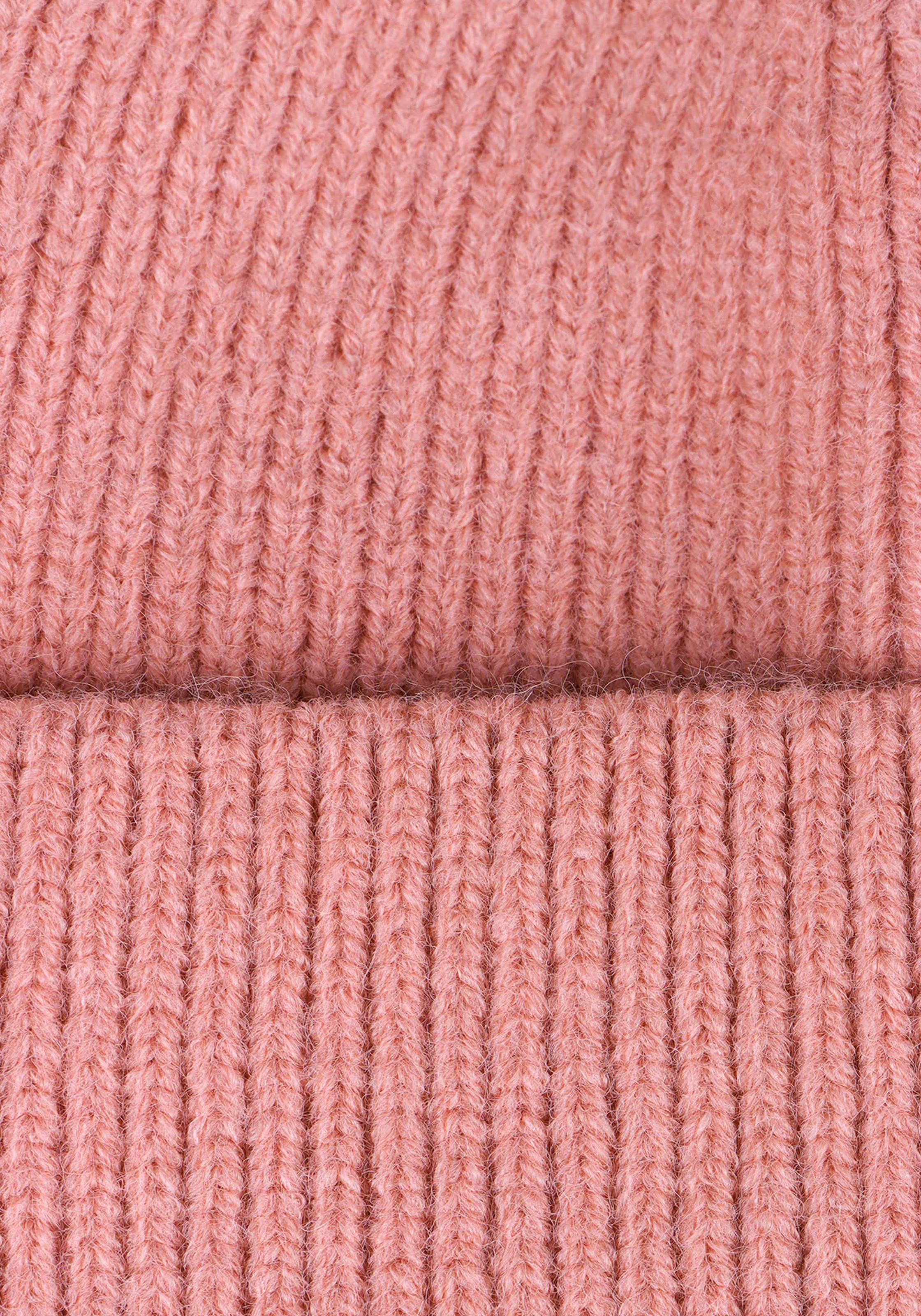 Capelli New York Beanie, mit ikonischem Logo-Patch