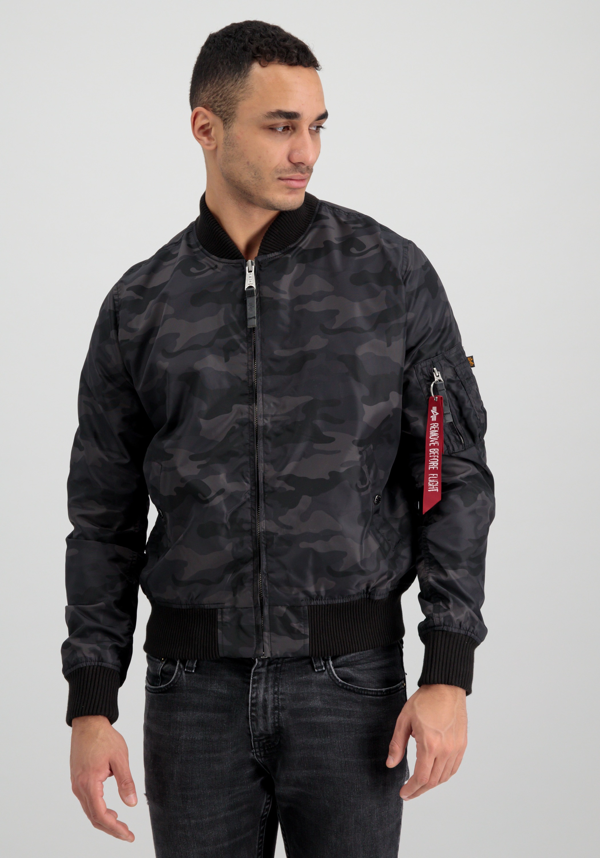 Alpha Industries Bomberjacke "MA-1 TT Camo Light" günstig online kaufen