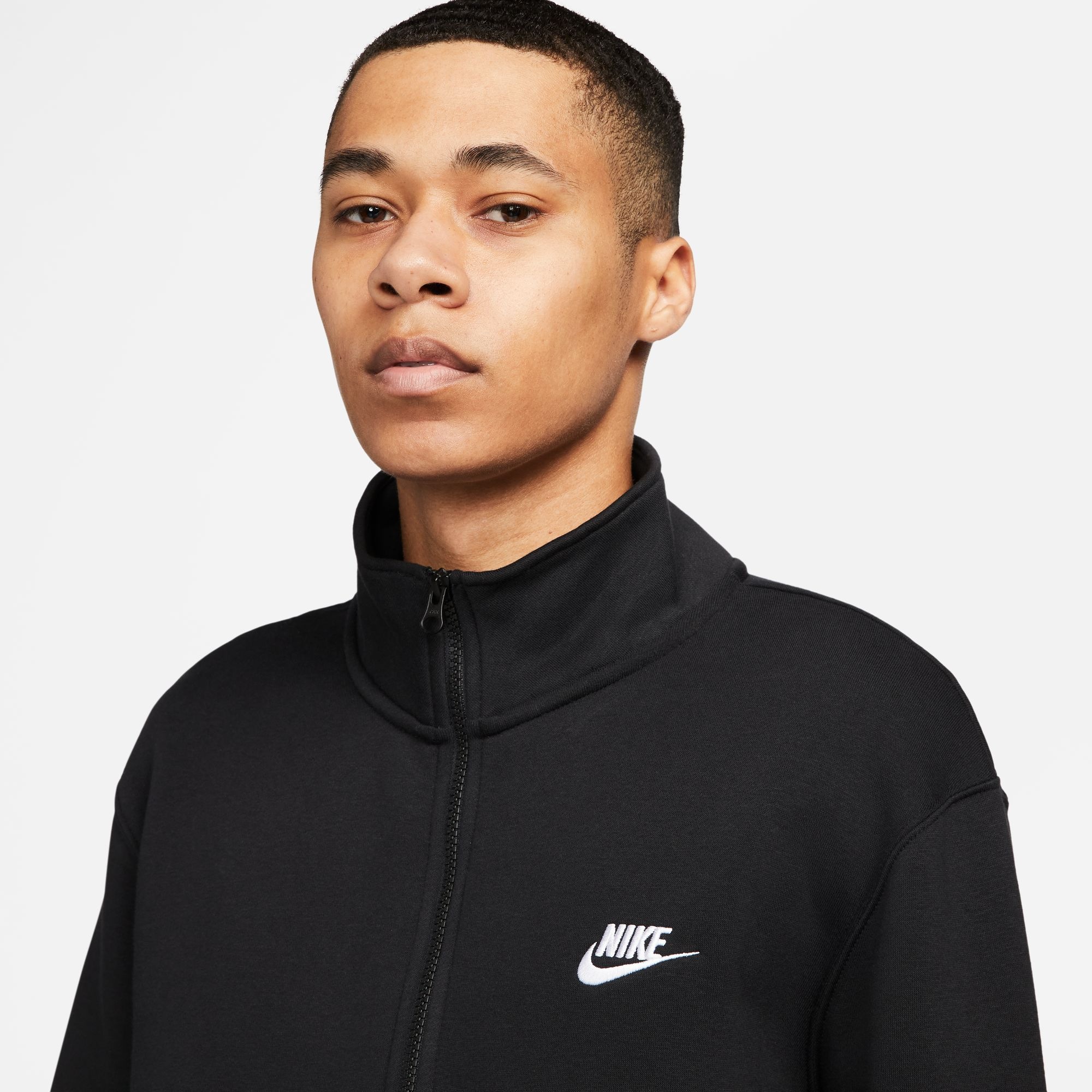 Nike Sportswear Sweatshirt »CLUB MEN'S BRUSHED-BACK 1/-ZIP PULLOVER«