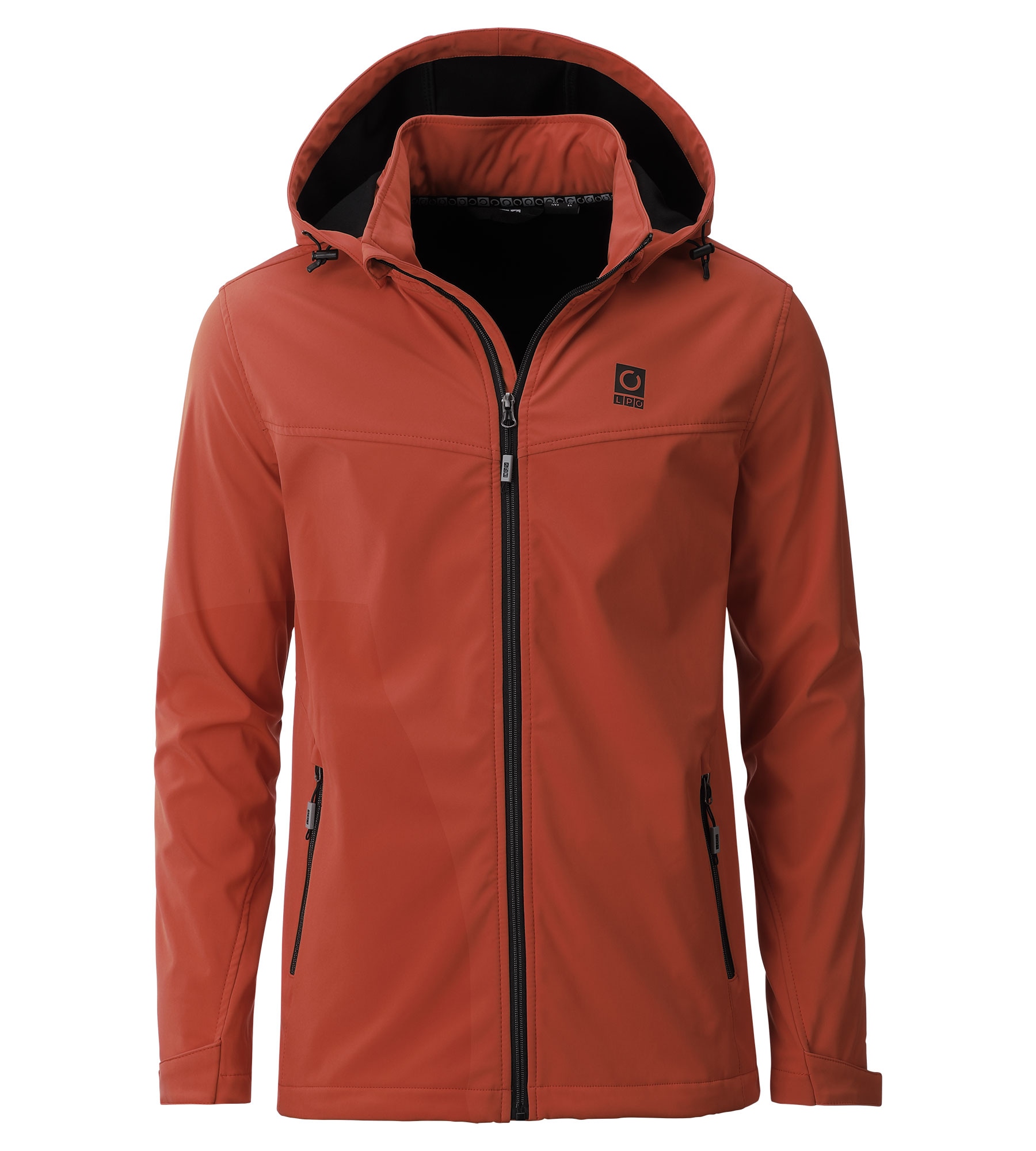 LPO Softshelljacke "Softshelljacke Melvin" abnehmbare, verstellbare Kapuze günstig online kaufen
