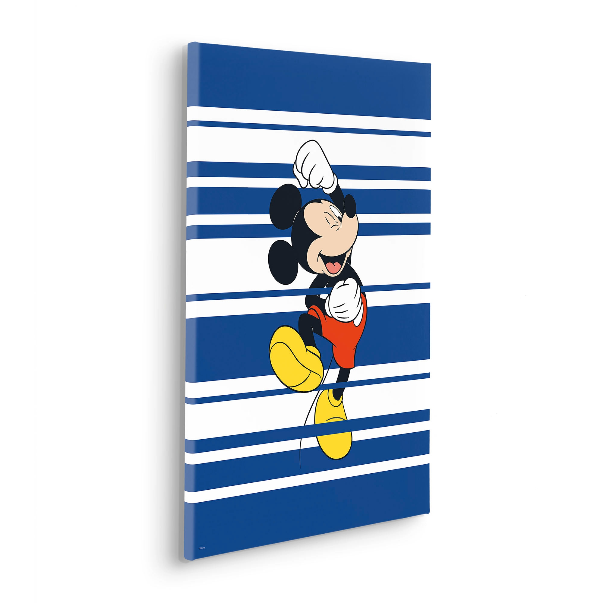 Komar Leinwandbild "Mickey Rockstar - Größe 40 x 60 cm", Natur, (1 St.), Ke günstig online kaufen