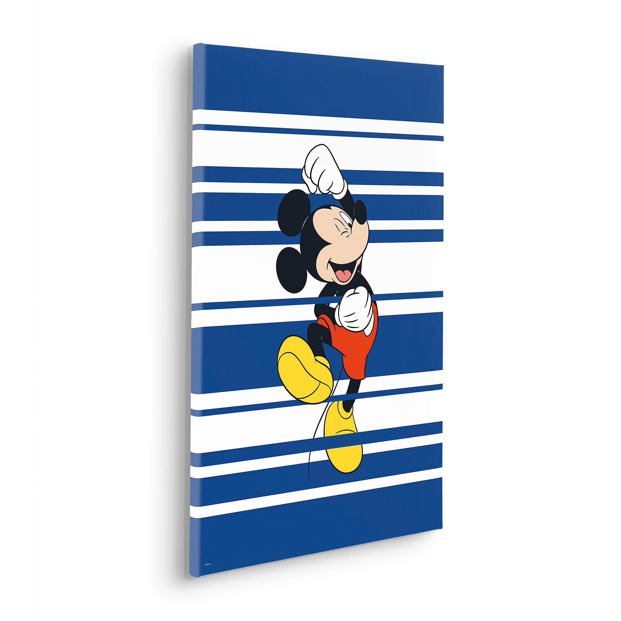 Komar Leinwandbild "Mickey Rockstar - Größe 40 x 60 cm" Natur 1 Stk. tlg. K günstig online kaufen