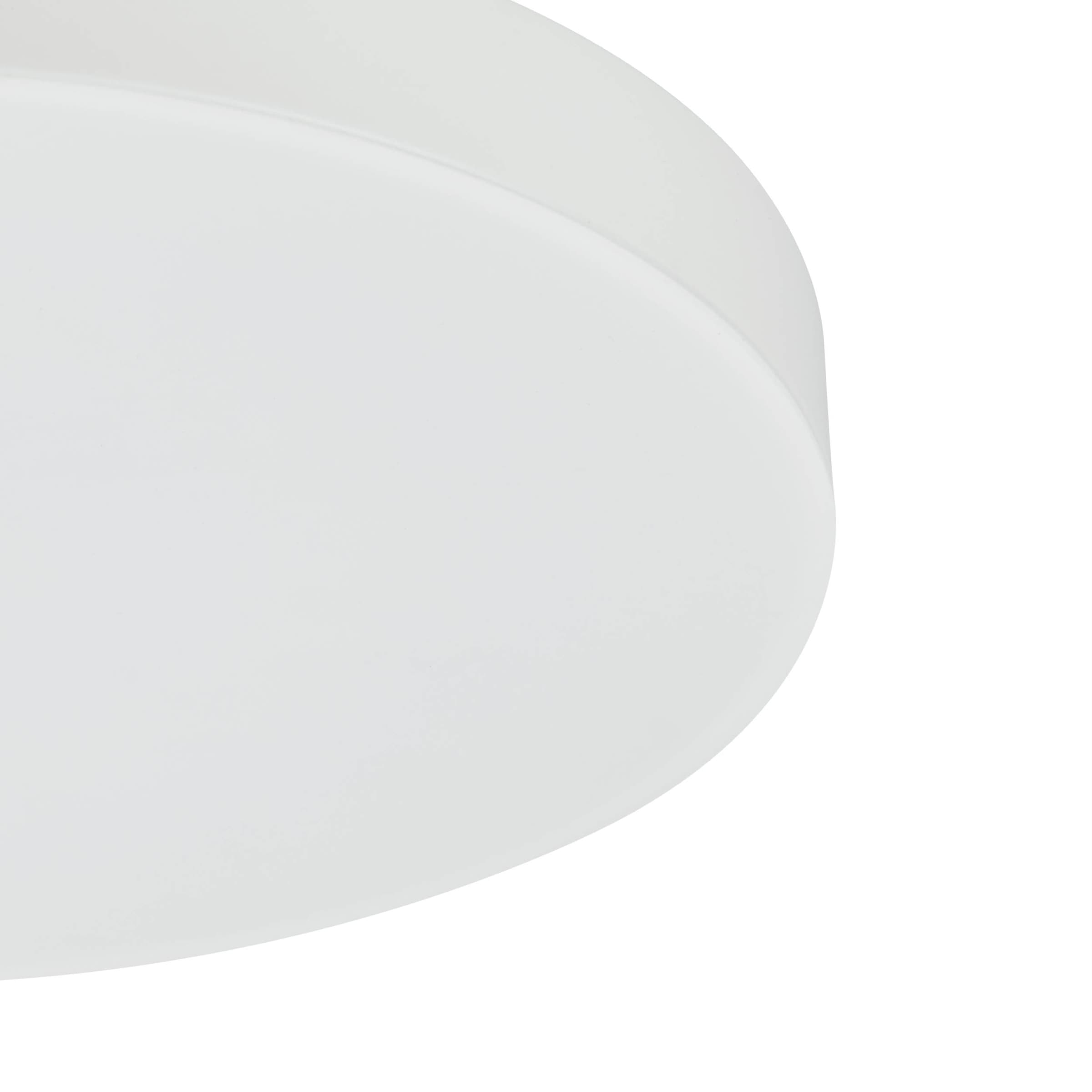EGLO LED-Deckenleuchte »TURCONA-Z« in weiß aus Stahl, Alu / inkl. LED fest integriert - 15,7 Watt, Durchm. ca. 30 cm
