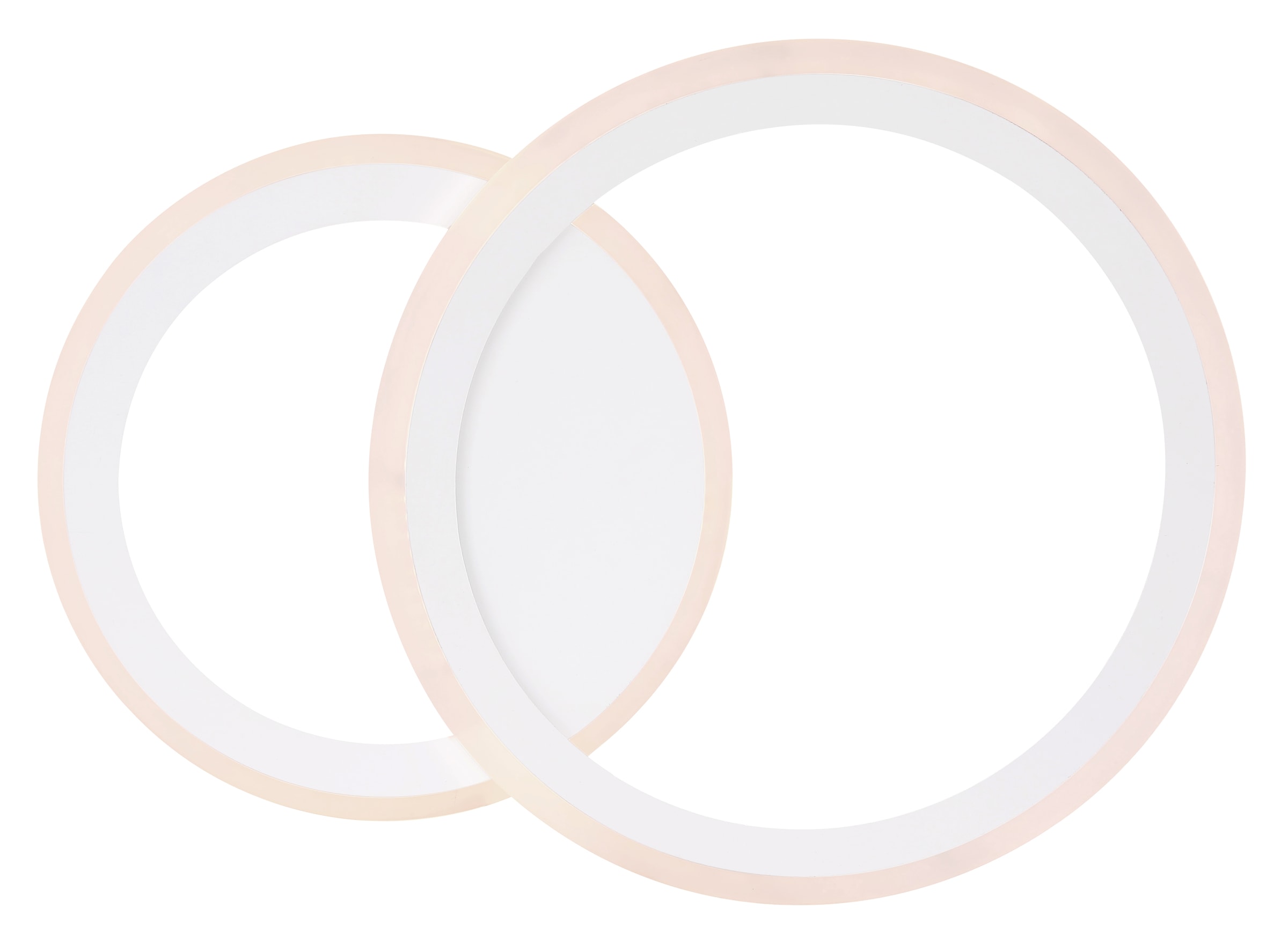 GLOBO LIGHTING LED Deckenleuchte »FENNA«, Leuchtmittel LED-Modul | LED fest integriert, Deckenlampe/rund/Wohnzimmer/Schlafzimmer/modern