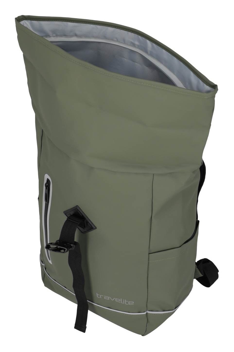 travelite Freizeitrucksack »BASICS Roll-Up Rucksack Plane«, Wanderrucksack Reiserucksack Streetpack Arbeitsrucksack