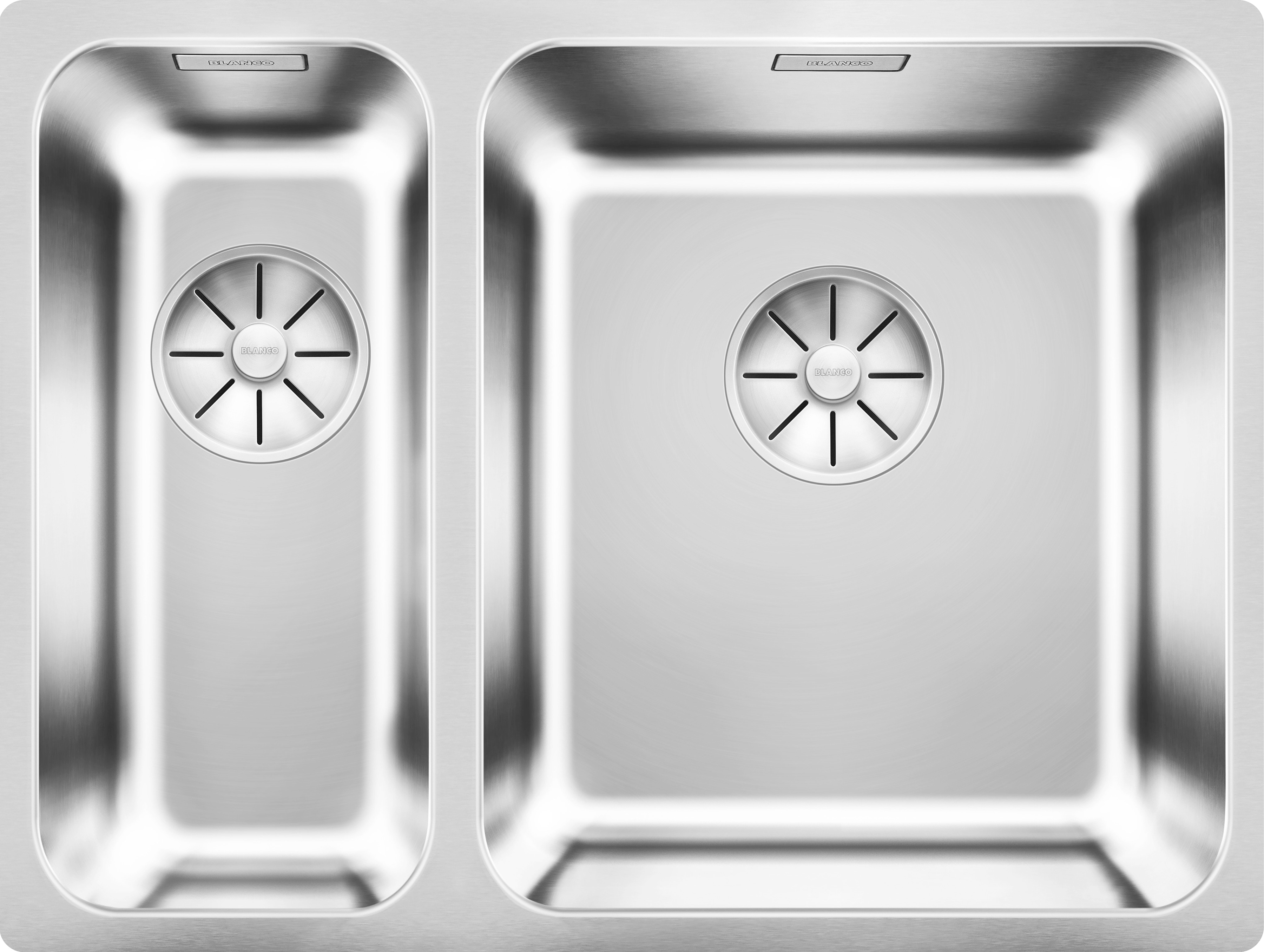 Blanco Edelstahlspüle "SOLIS 340/180-IF" 1 Stk. tlg. zum wechselseitigen Einbau geeignet