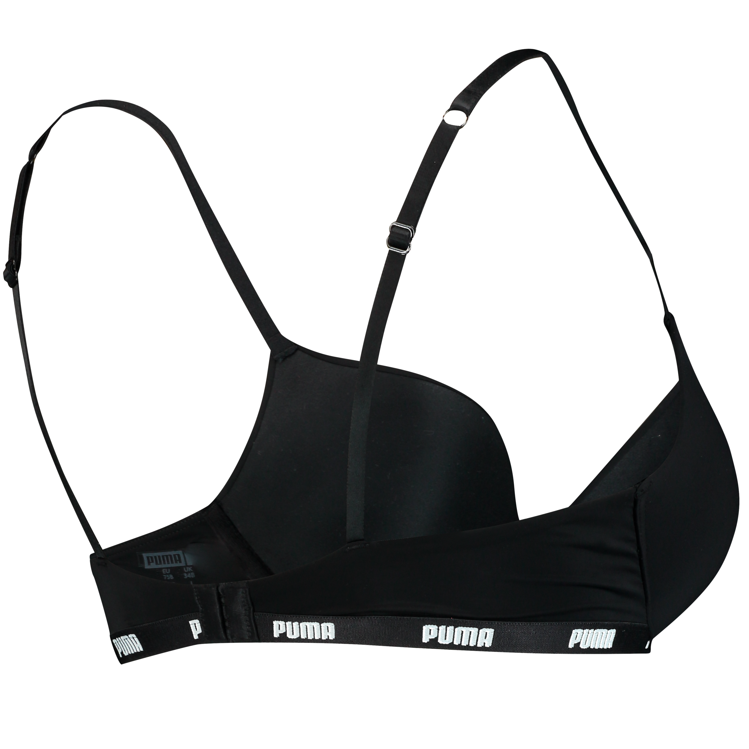PUMA Push-up-BH »PUMA WOMEN PUSHUP BRA 1P HANG«, Mit gepolsterten Cups