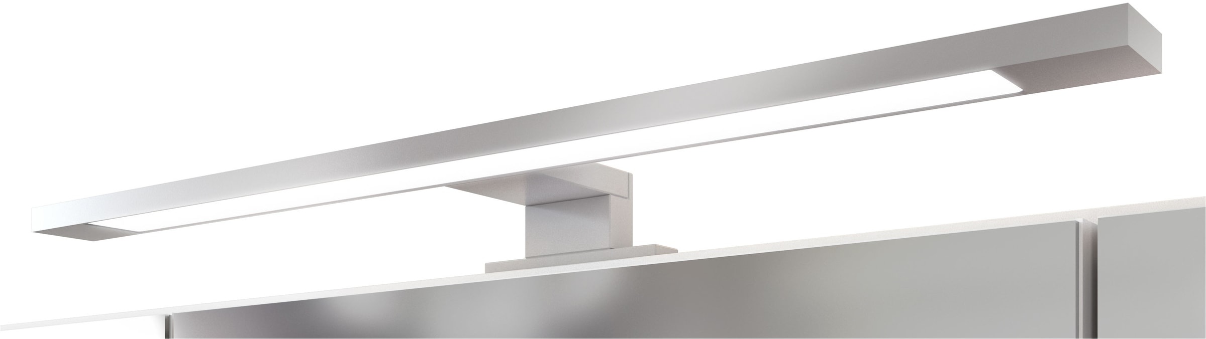 welltime Badmöbel-Set »Eixo«, Set 140 cm breit, Badmöbel mit LED-Beleuchtung