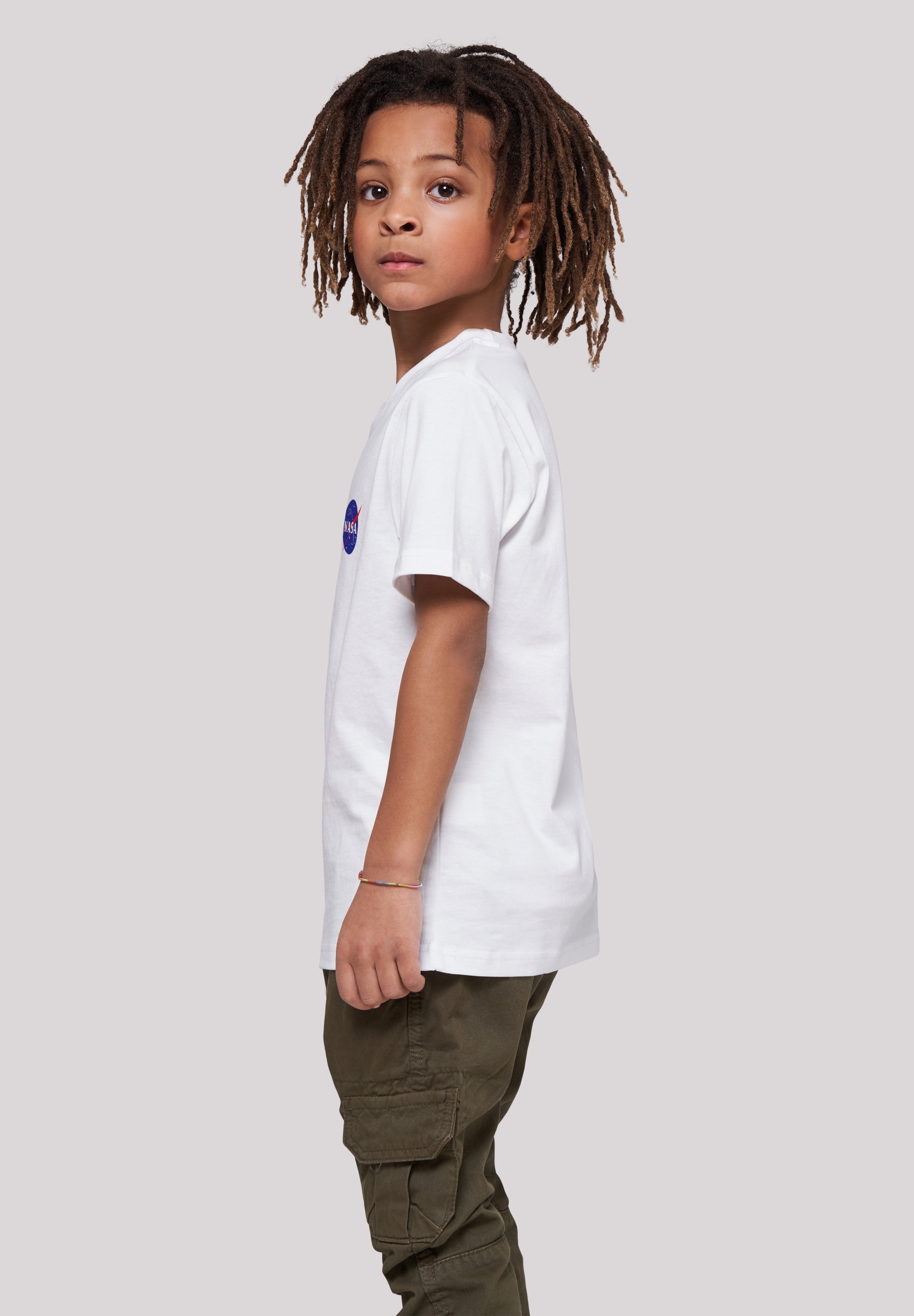 F4NT4STIC T-Shirt »NASA Merch,Jungen,Mädchen,Bedruckt BAUR bestellen Classic Kinder,Premium Insignia Unisex | White«, Chest Logo
