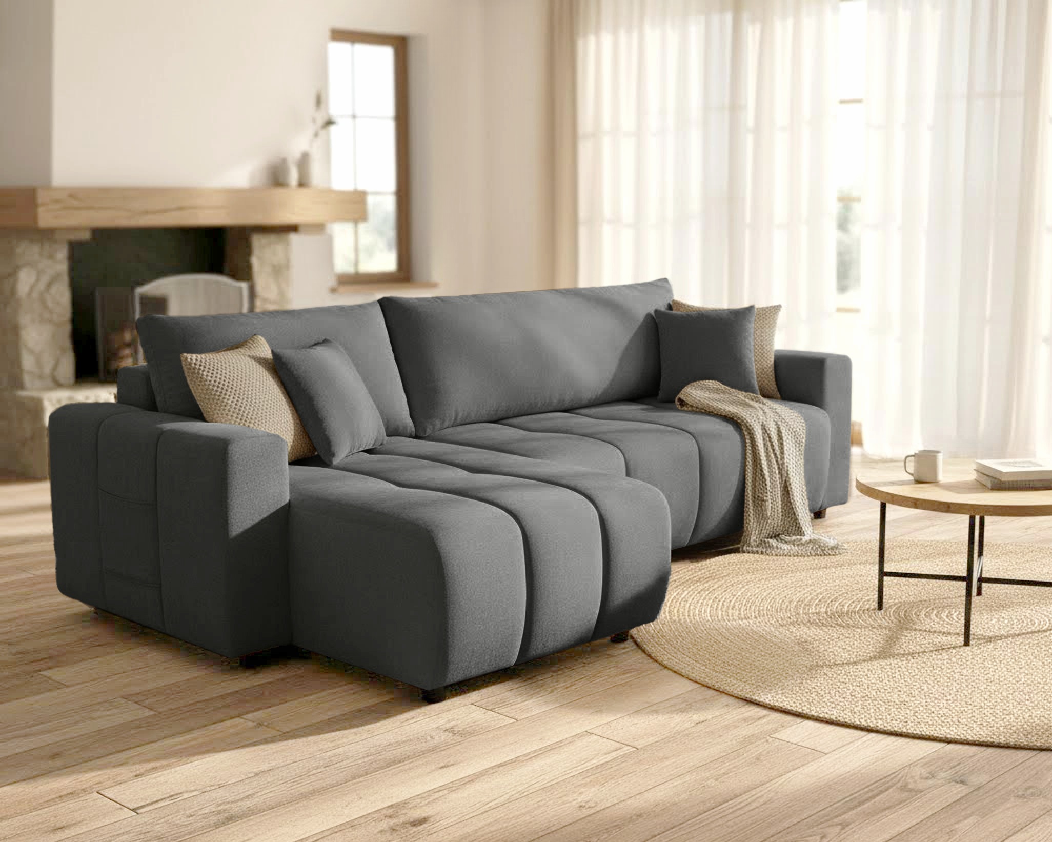 OTTO home Ecksofa "YLVAA L-Form, 241 cm - OTTO. Verlässliche Qualität." Sch günstig online kaufen