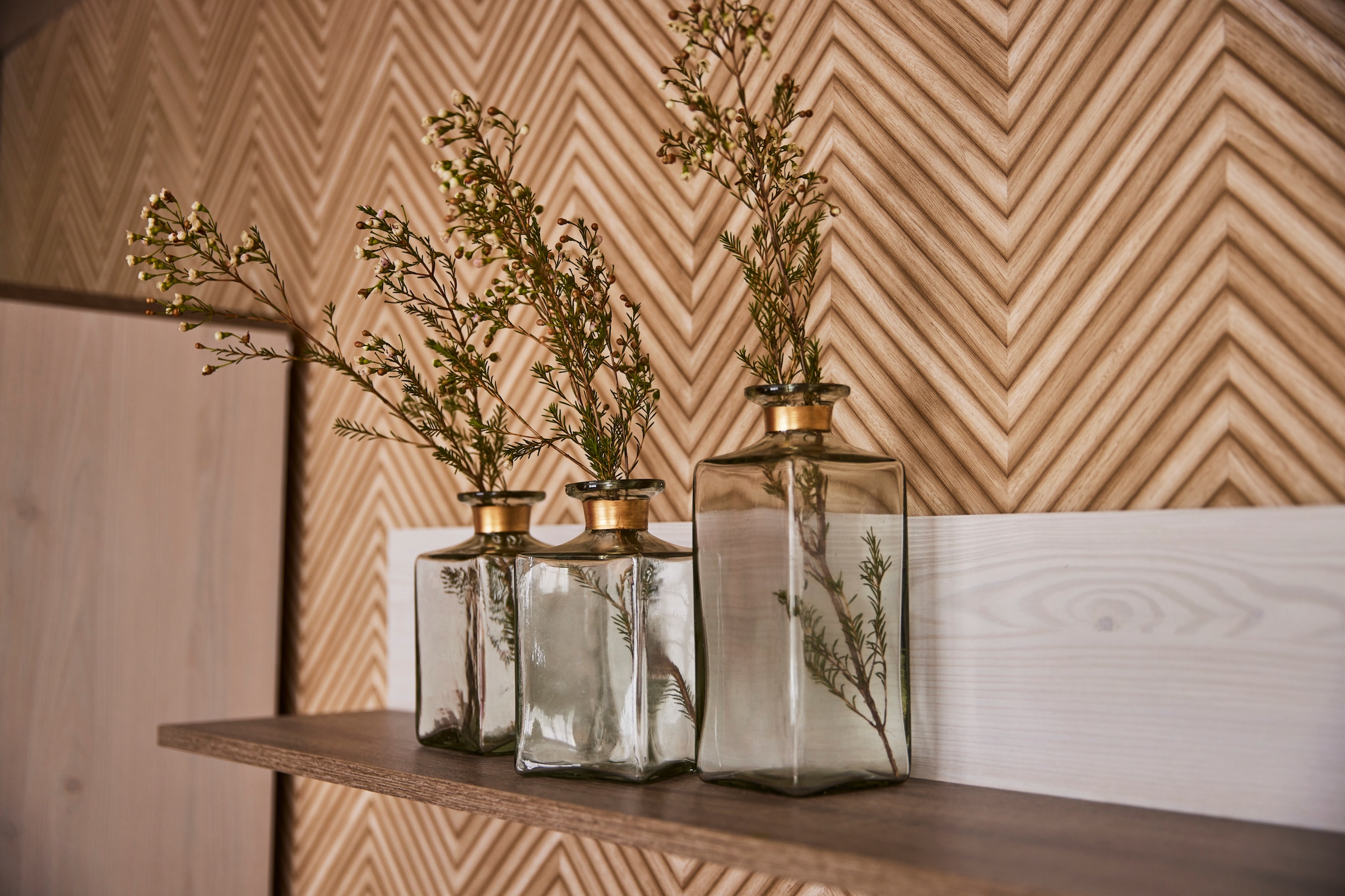 AM Design Dekovase »Klassische Glasvase in klarer Form«, für Blumen und Deko