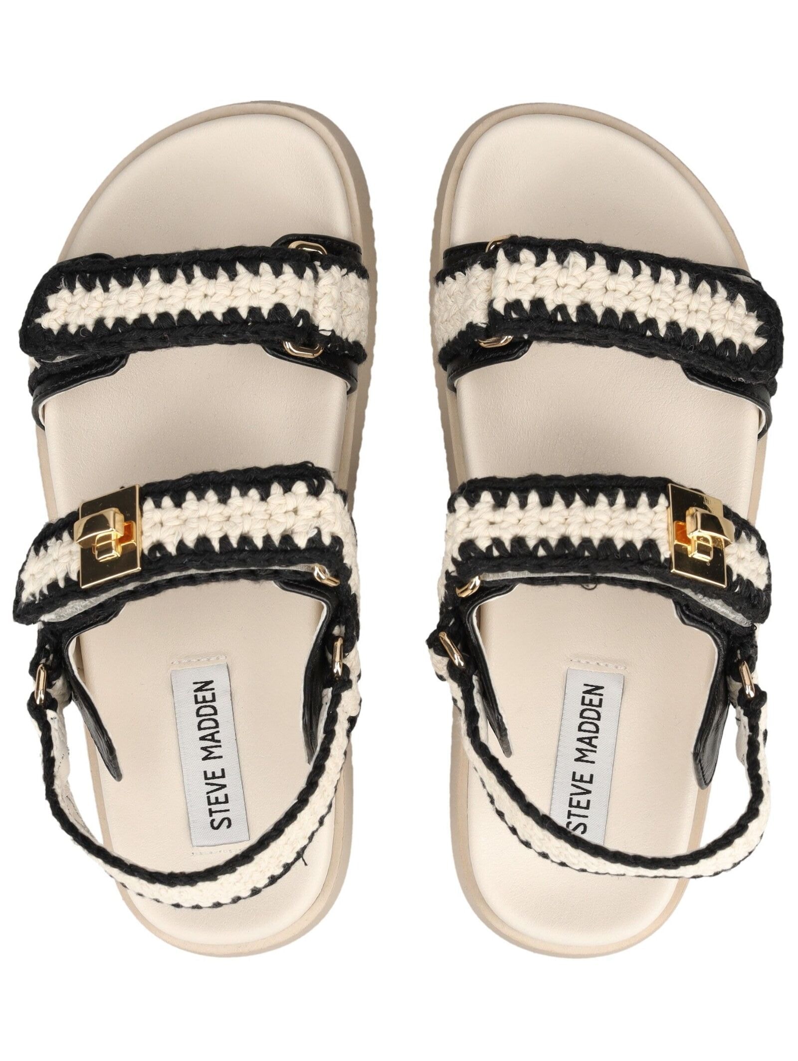 STEVE MADDEN Riemchensandale »STEVE MADDEN Sandalen Textil«