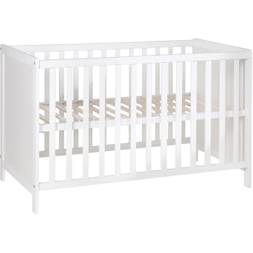 roba® Babybett »Multifunktionsbett mit Beistellfunktion«, (7 tlg.)