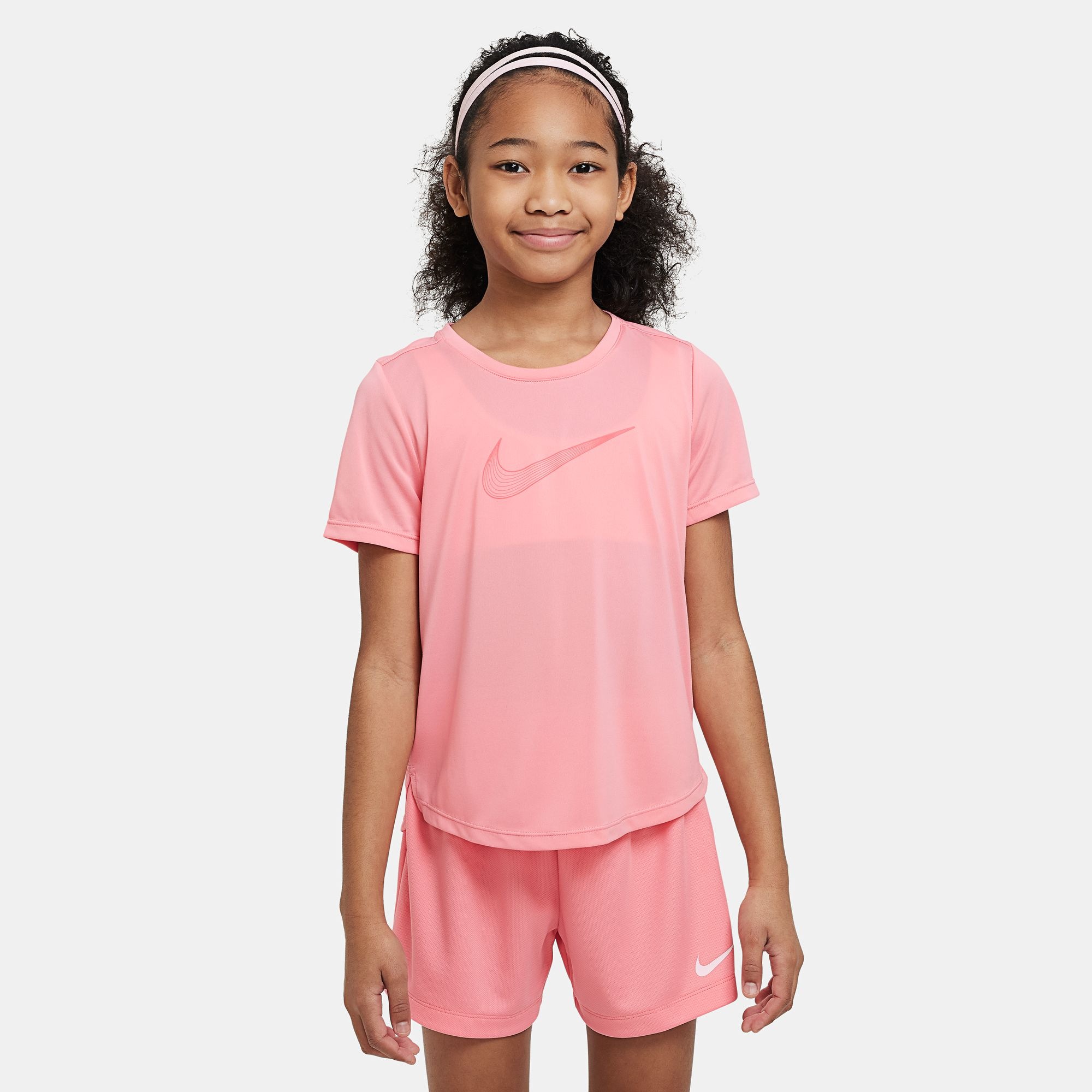 Nike Trainingsshirt »DRI-FIT ONE BIG online TRAINING | BAUR TOP« Rechnung (GIRLS\') auf bestellen KIDS\' SHORT-SLEEVE