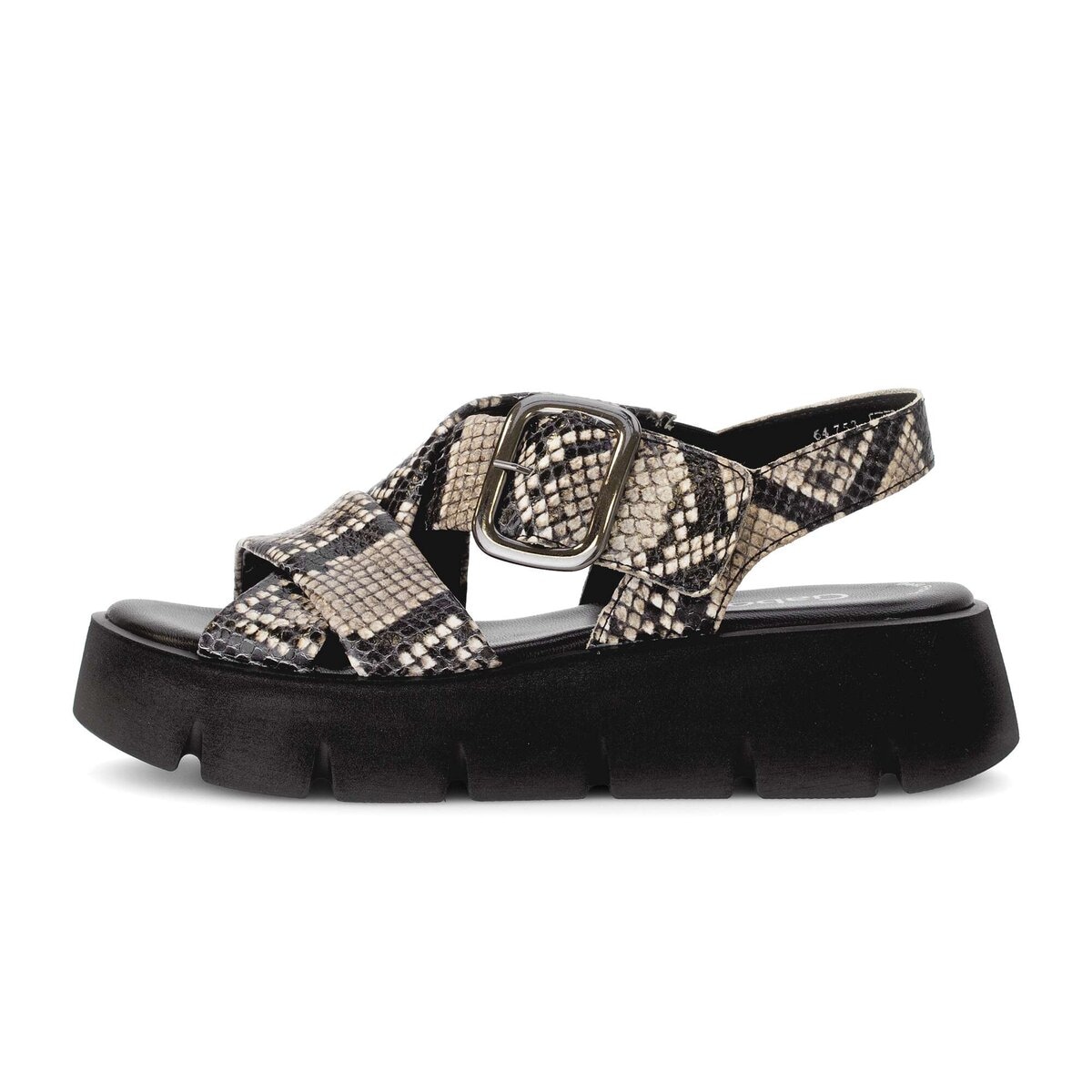 Gabor Plateausandaletten »Plateau Sandale Effektleder«