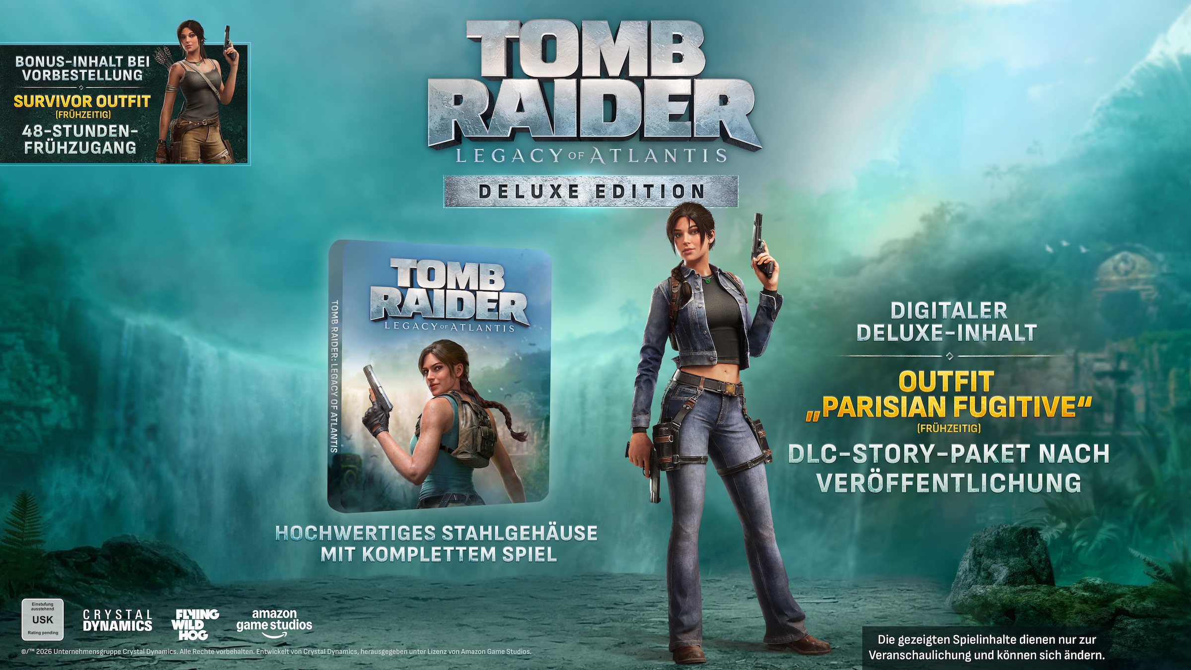 Koch Media Spielesoftware »Tomb Raider: Legacy of Atlantis Deluxe Edition« PlayStation 5