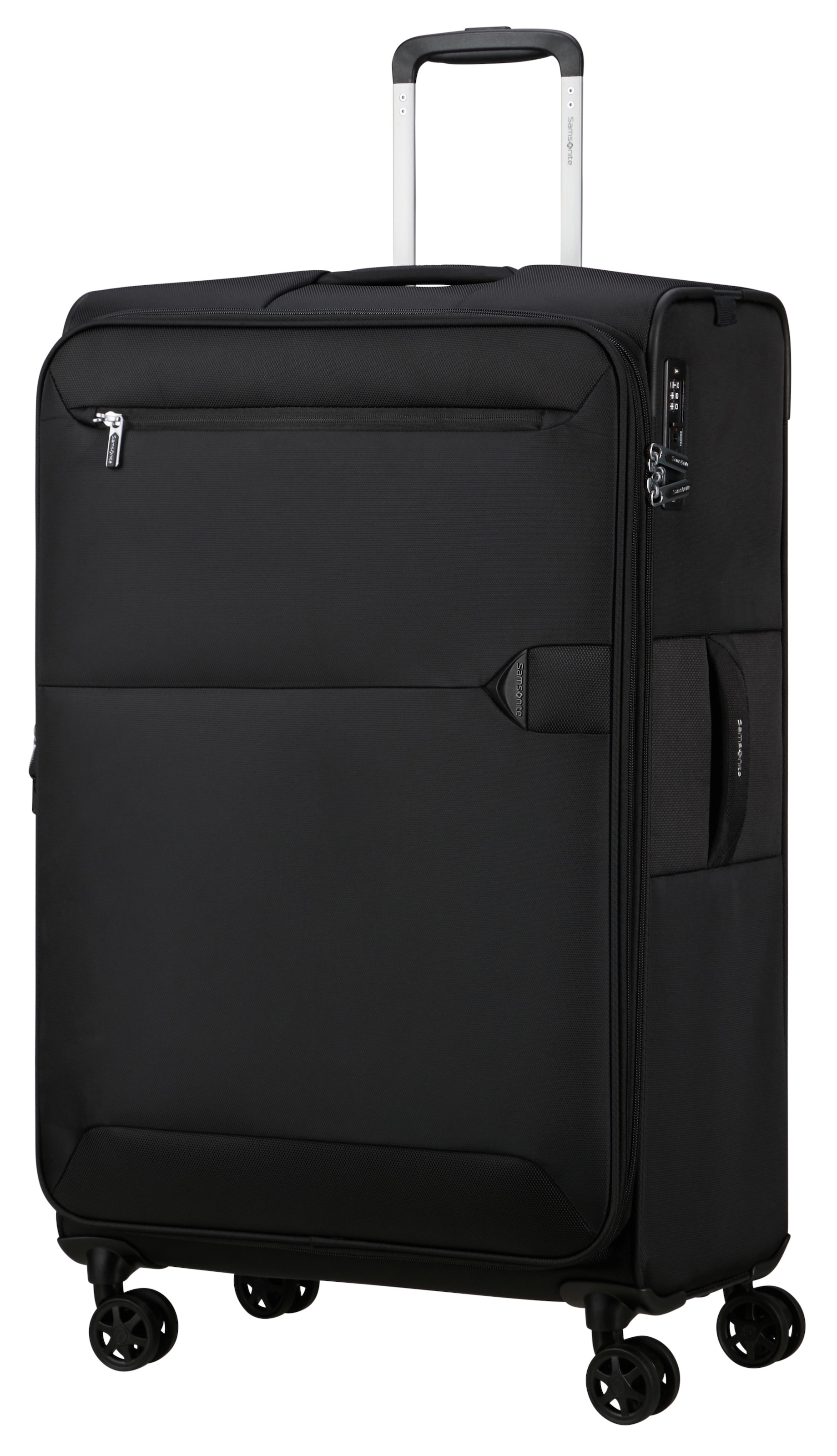 Samsonite Weichgepäck-Trolley "URBIFY, verschiedene Größen" 107 l 4 Rollen aus Recycle-Polyester, mit Kreuzspanngurt, mit Fronttasche