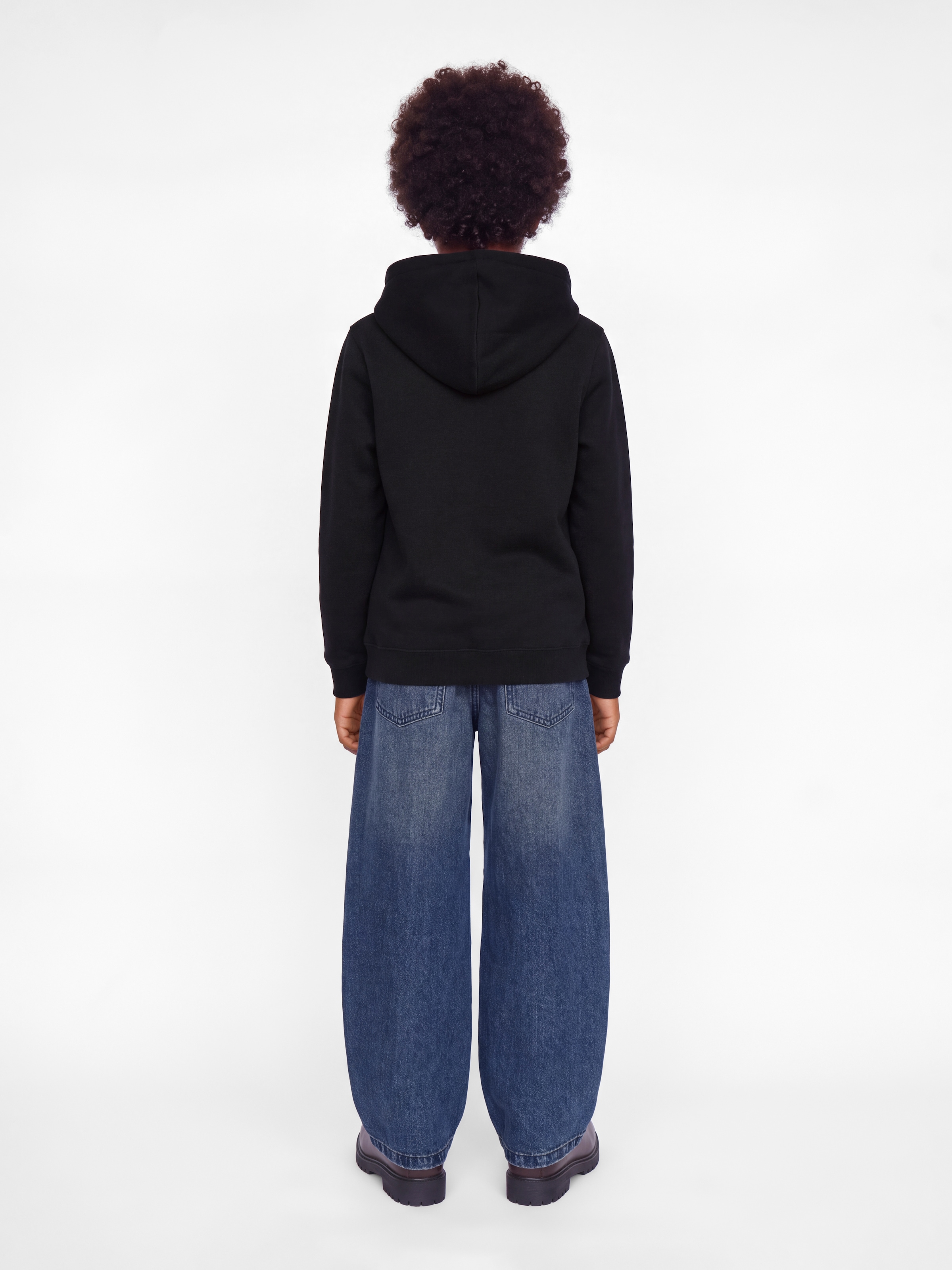 Jack & Jones Junior Kapuzensweatshirt »JORFREDERIKSBERG COLORFULL FRONT SWH JNR«, Baumwollmischung, locker geschnitten
