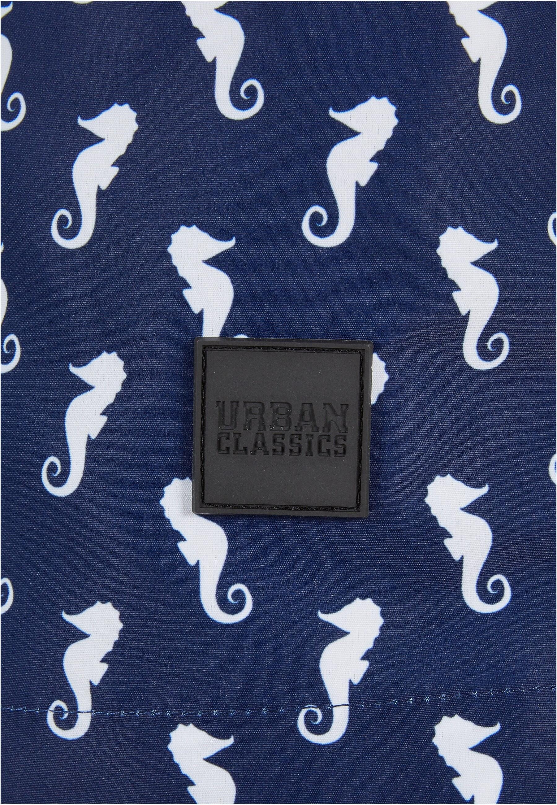 URBAN CLASSICS Badeshorts »Urban Classics Herren Pattern Swim Shorts«
