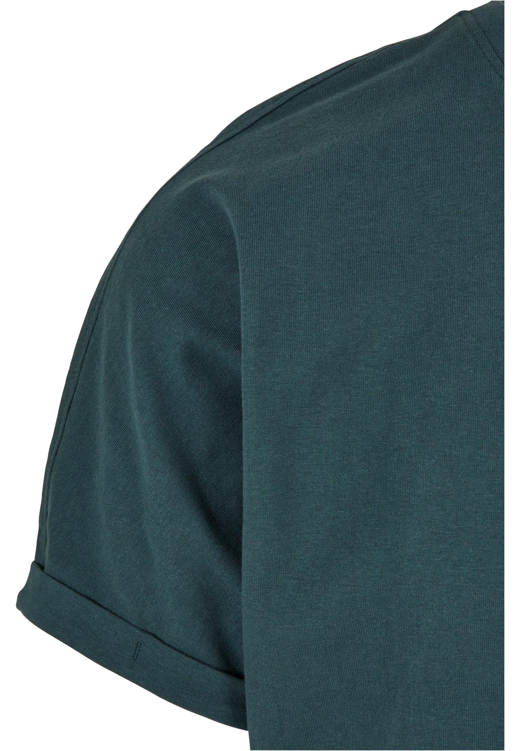 URBAN CLASSICS T-Shirt »Urban Classics Herren Long Shaped Turnup Tee«, (1 tlg.)