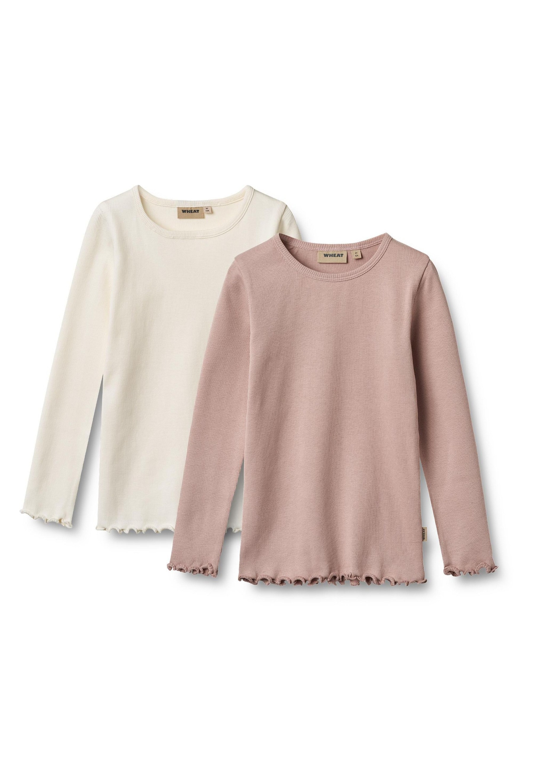 WHEAT Longsleeve "WHEAT 2 Rib T-shirts L/S Ida" 1