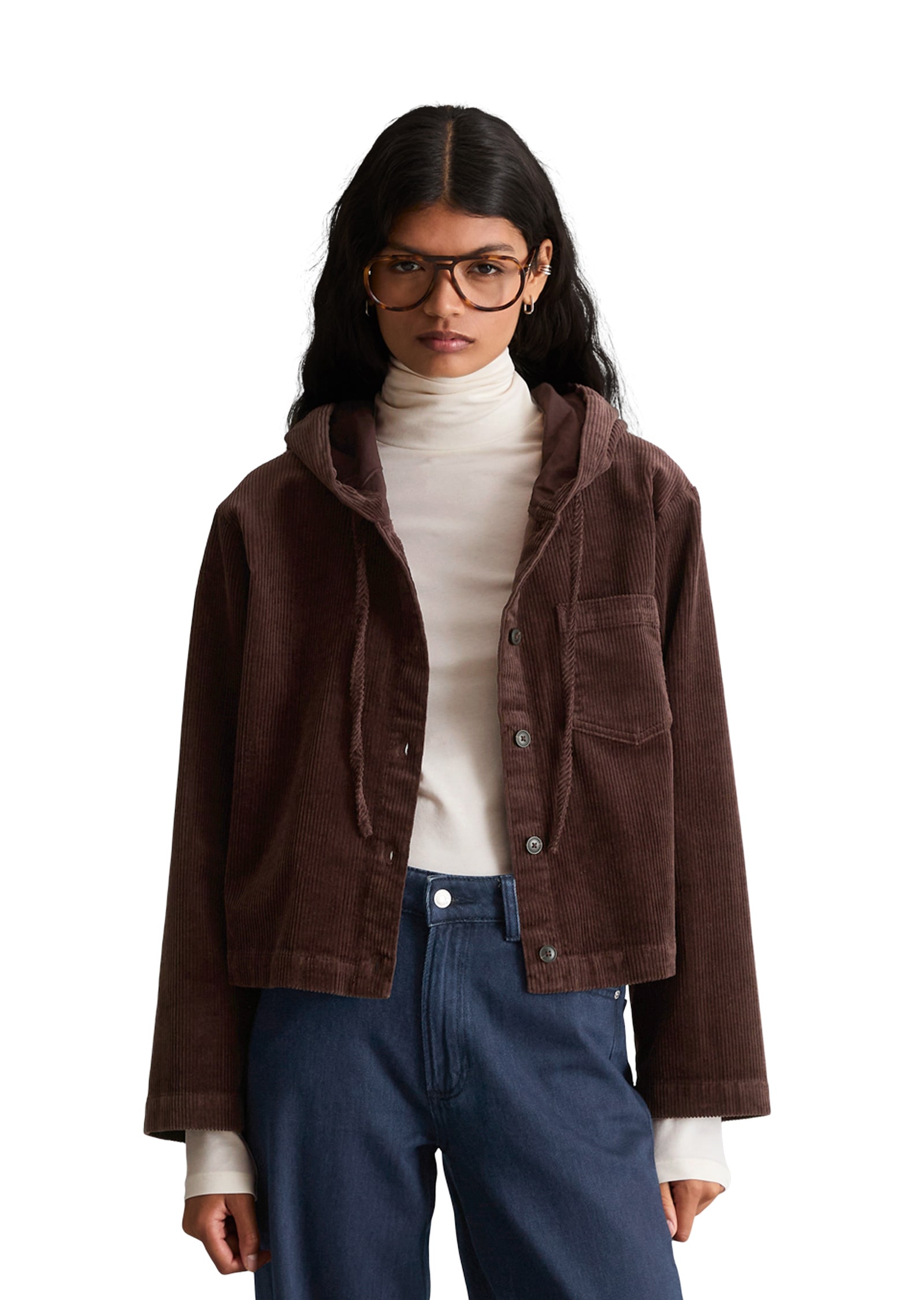 Marc OPolo DENIM Kurzjacke "aus Baumwoll-Stretch"