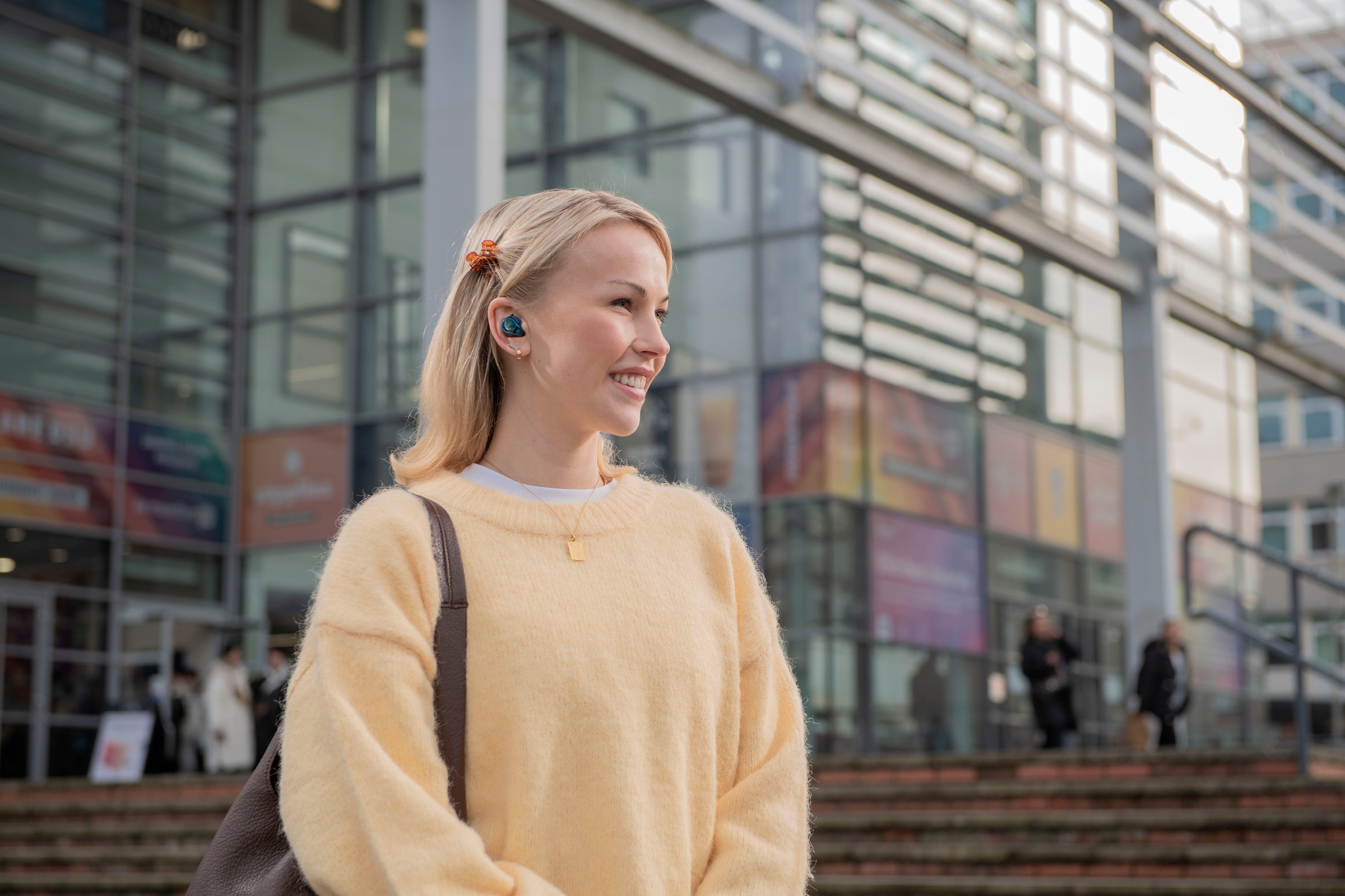 Sony In-Ear-Kopfhörer »WF-C710N«, Bluetooth-A2DP Bluetooth-AVRCP Bluetooth (Audio Video Remote Control Profile)-HFP-HSP, Active Noise Cancelling (ANC)-Freisprechfunktion-Multi-Point-Verbindung-Rauschunterdrückung-Sprachsteuerung