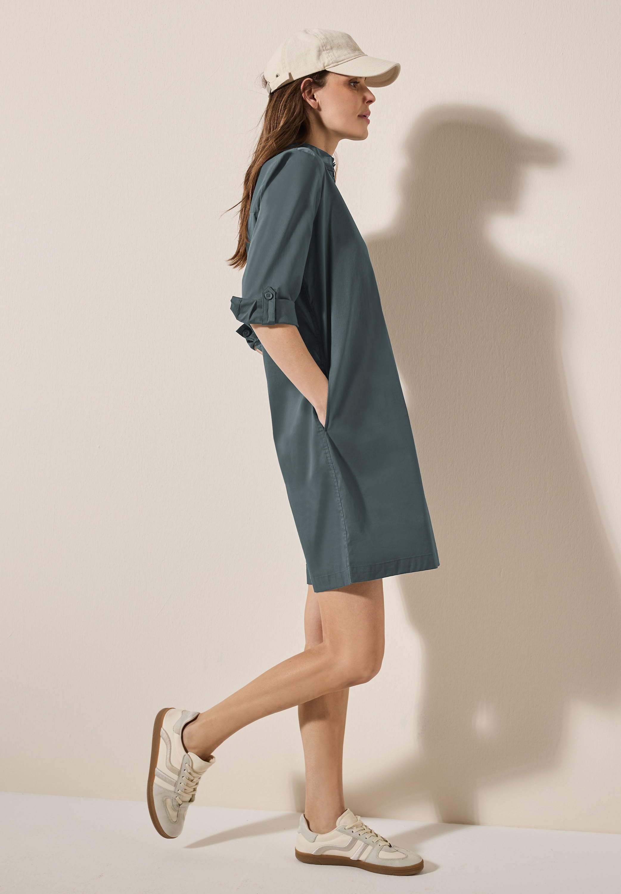 Cecil Sommerkleid Ohne Taschen mit Knopfleiste günstig online kaufen