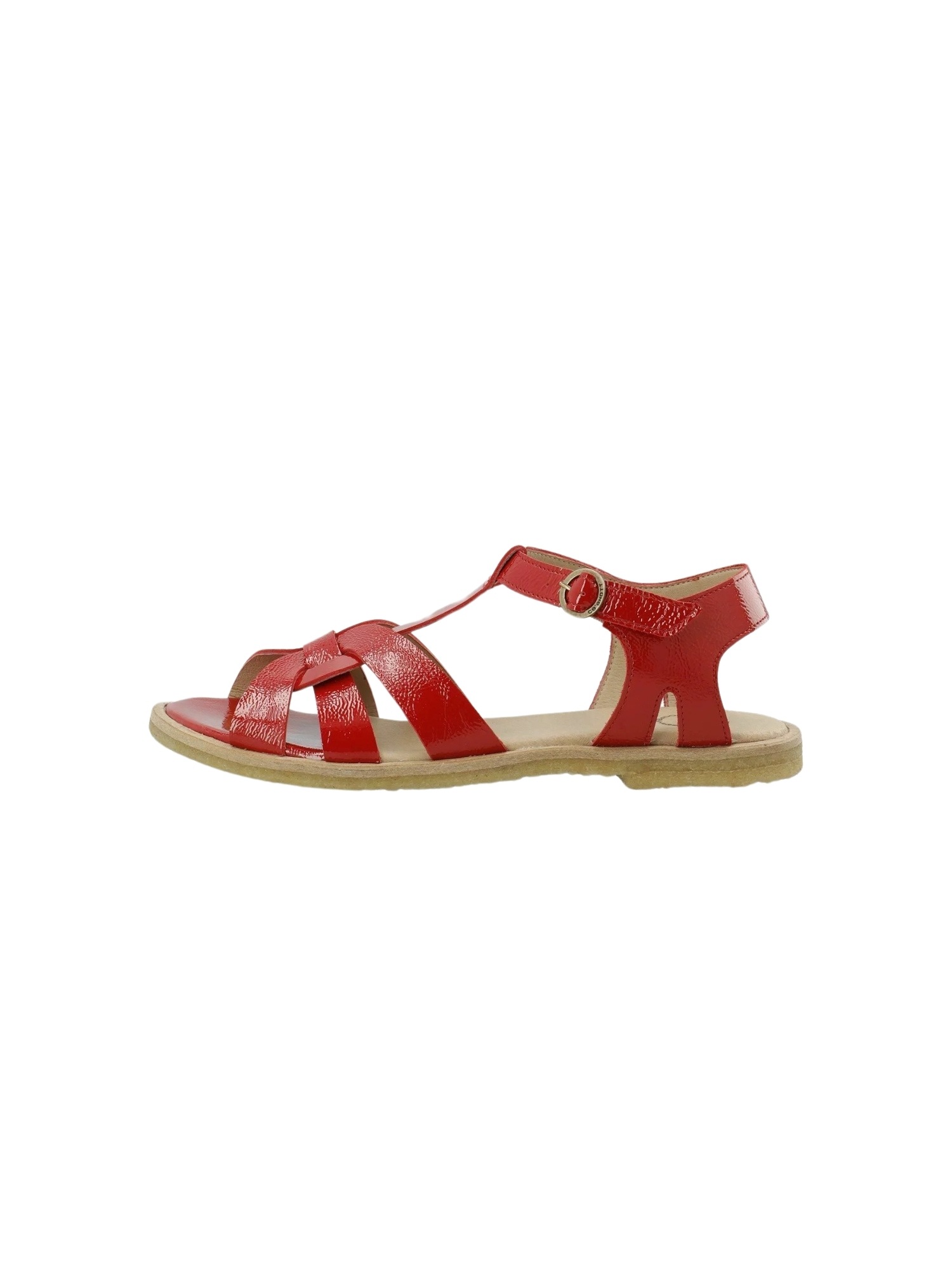 CA'SHOTT Damen Sandalette "Ca'Shott sandalette CASGITTA", Gr. 38, rot, Obermaterial: 100% Leder, Schuhe