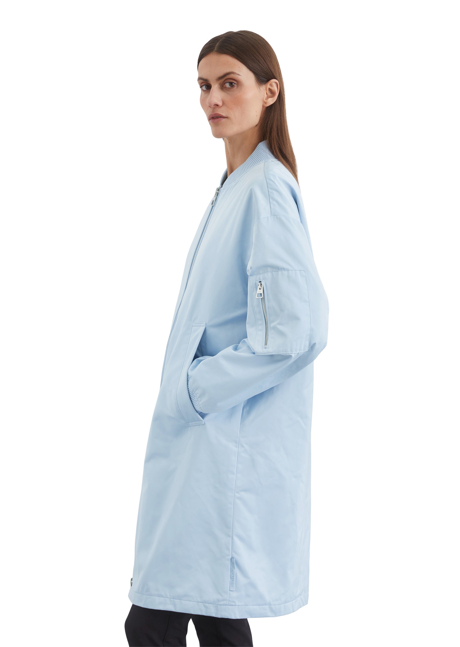 Marc O'Polo Kurzmantel »aus recyceltem Polyester-Twill«