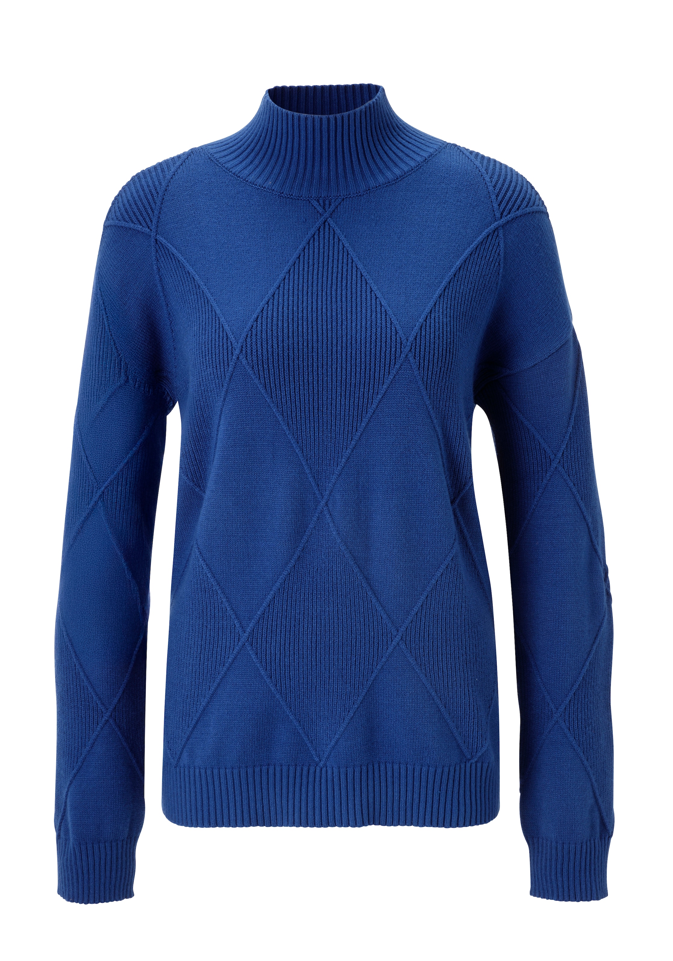 Aniston CASUAL Strickpullover, im trendigen Rauten-Muster - NEUE KOLLEKTION
