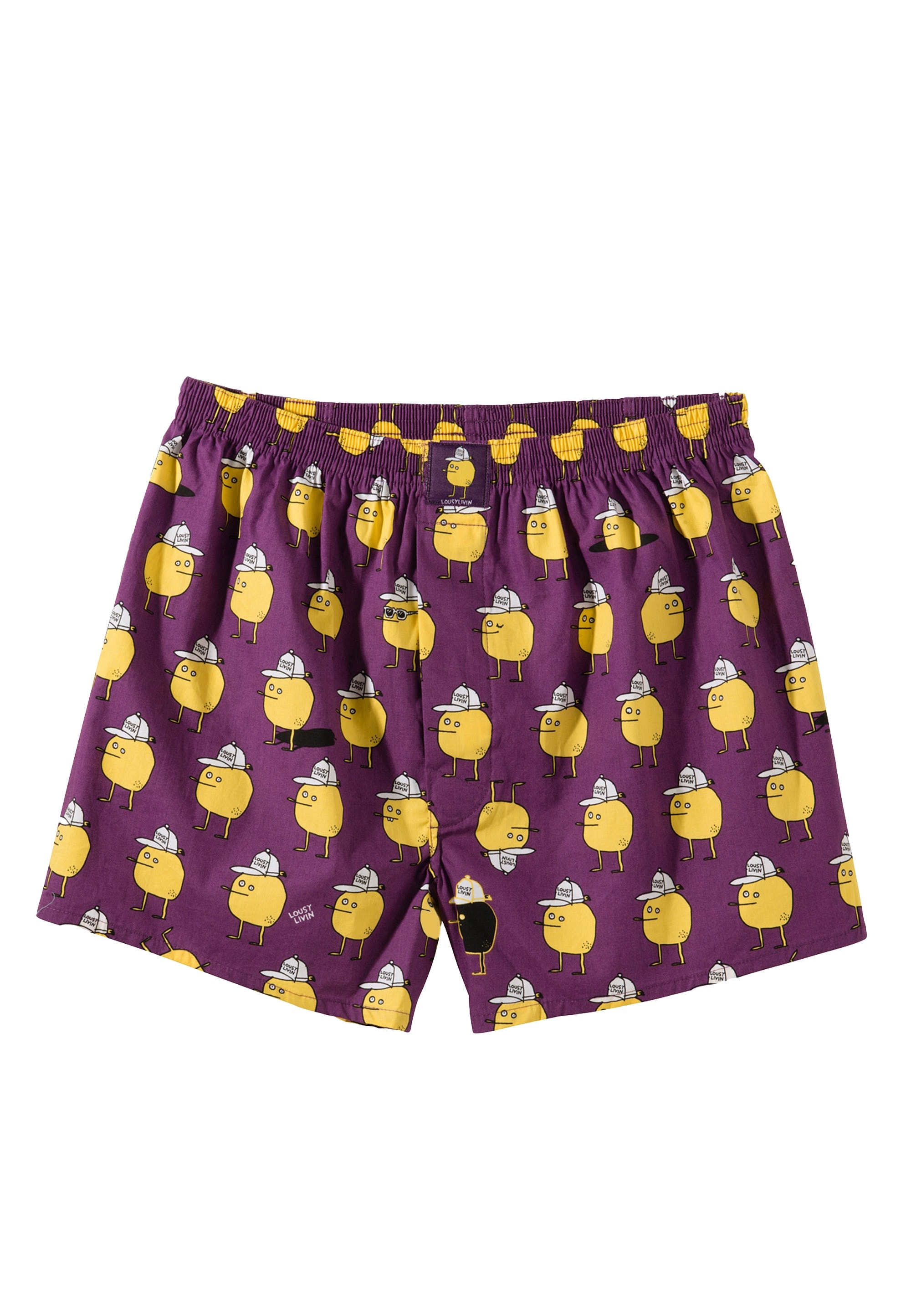 Lousy Livin Boxershorts »Toast Zitrone«, mit coolen Comic-Motiven