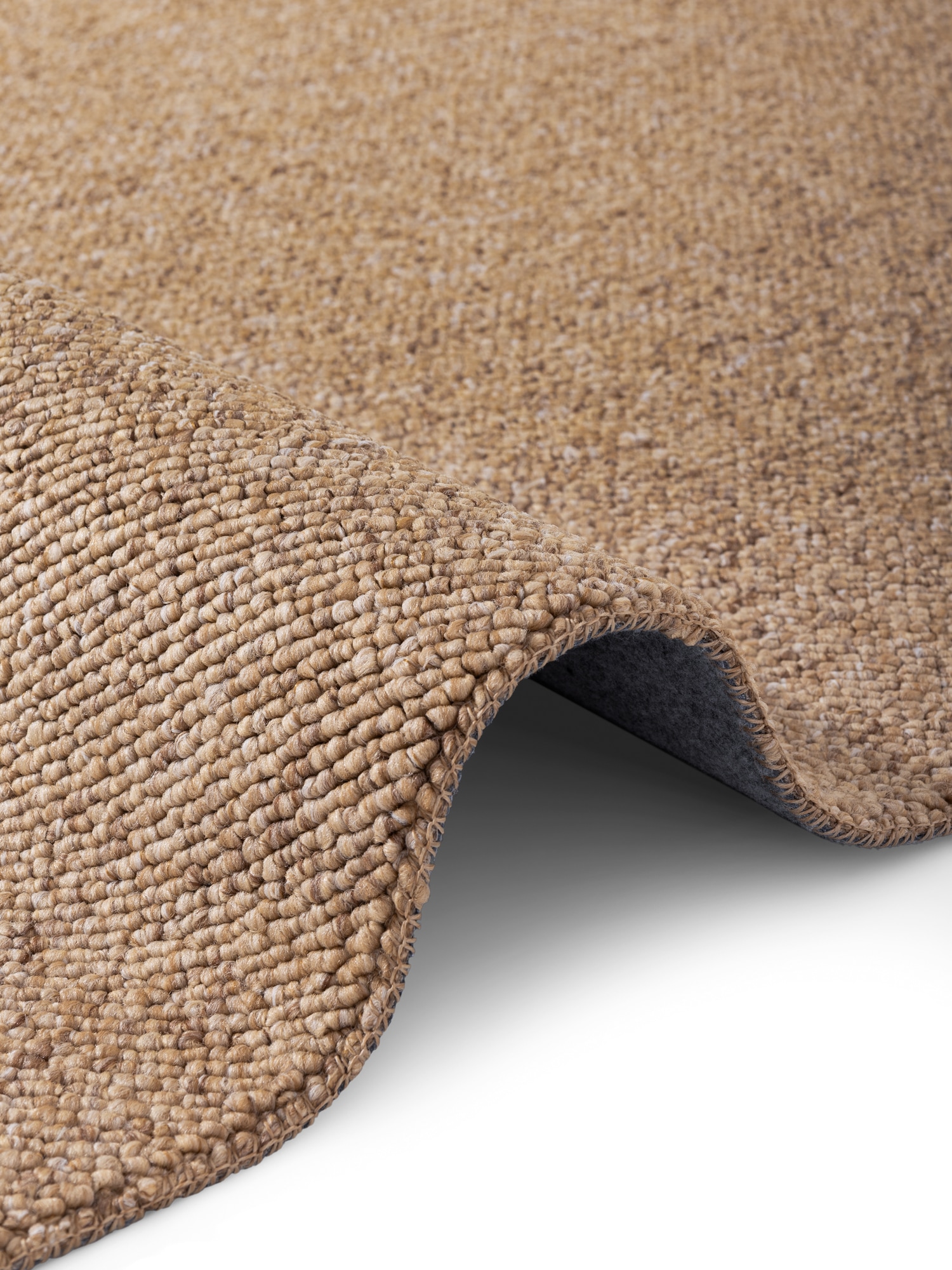 ELLE DECORATION Teppich »Rocco«, rechteckig, 10 mm Höhe, Nachhaltig, Läufer, waschbar, Wohnzimmer, Esszimmer, Woll-Optik