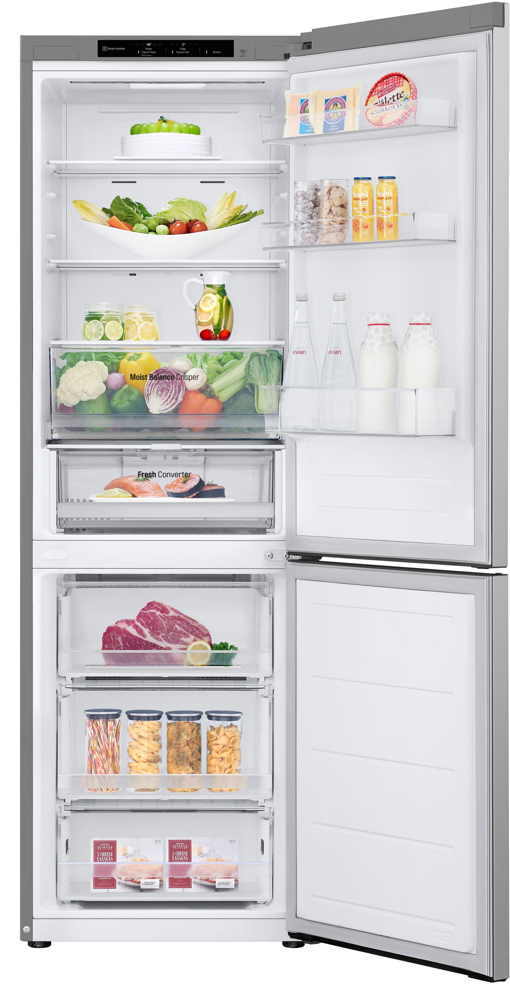 LG Kühl-/Gefrierkombination Serie 3 "GBV310TBPY" 186 cm hoch 59,5 cm breit günstig online kaufen