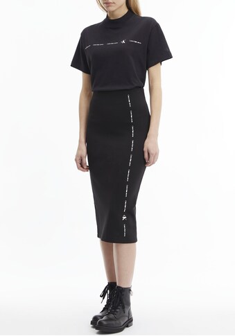 Calvin Klein Jeans Sweatrock »REPEAT LOGO MIDI HWK SKIRT«, mit seitlicher Calvin Klein... kaufen