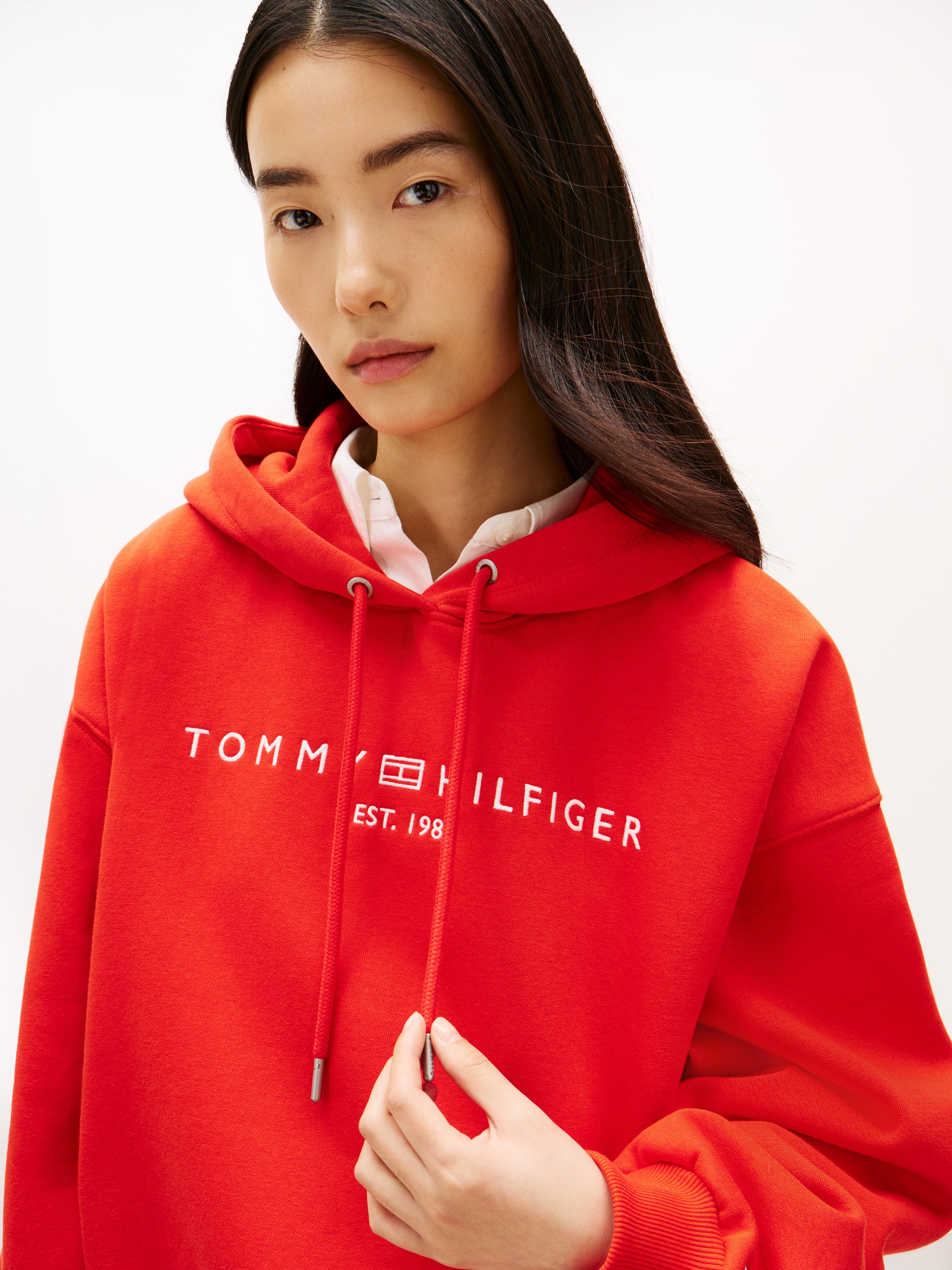 Tommy Hilfiger Kapuzensweatshirt "CORP LOGO MDRN HOODIE" günstig online kaufen