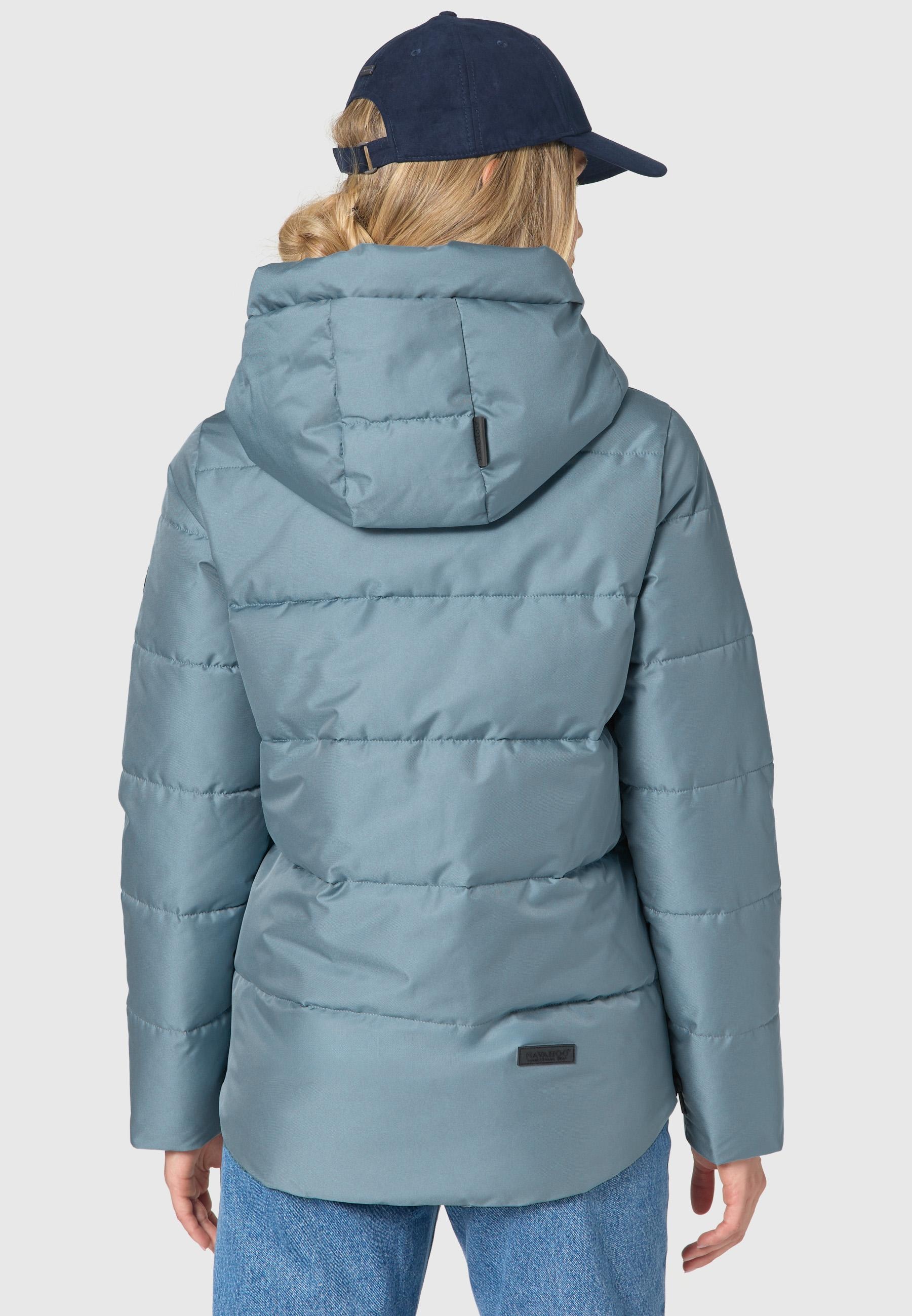 Navahoo Steppjacke »Krümelein«, mit Kapuze, stylische Damen Winterjacke mit dezenter Steppung