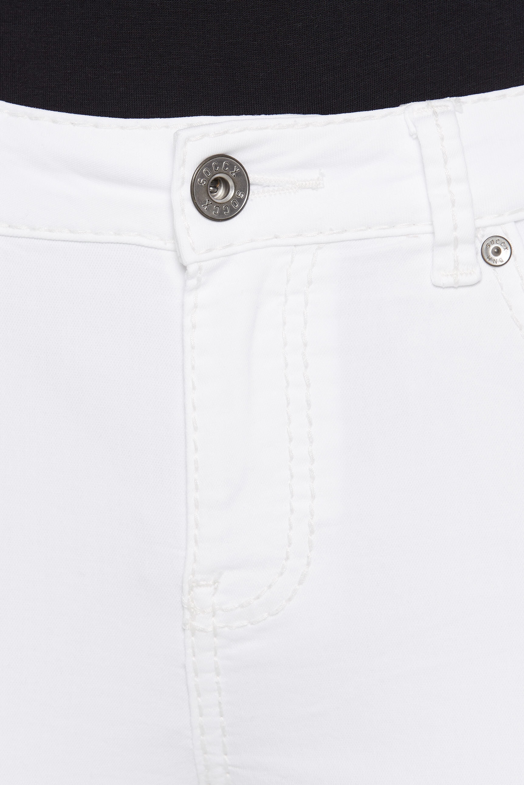 SOCCX Slim-fit-Jeans, mit normaler Leibhöhe