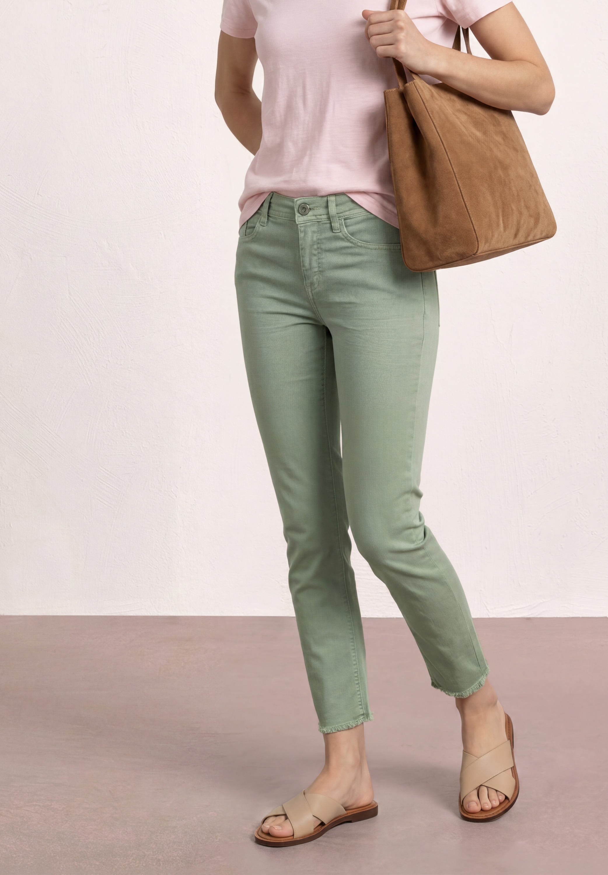 STREET ONE Slim-fit-Jeans Middle Waist