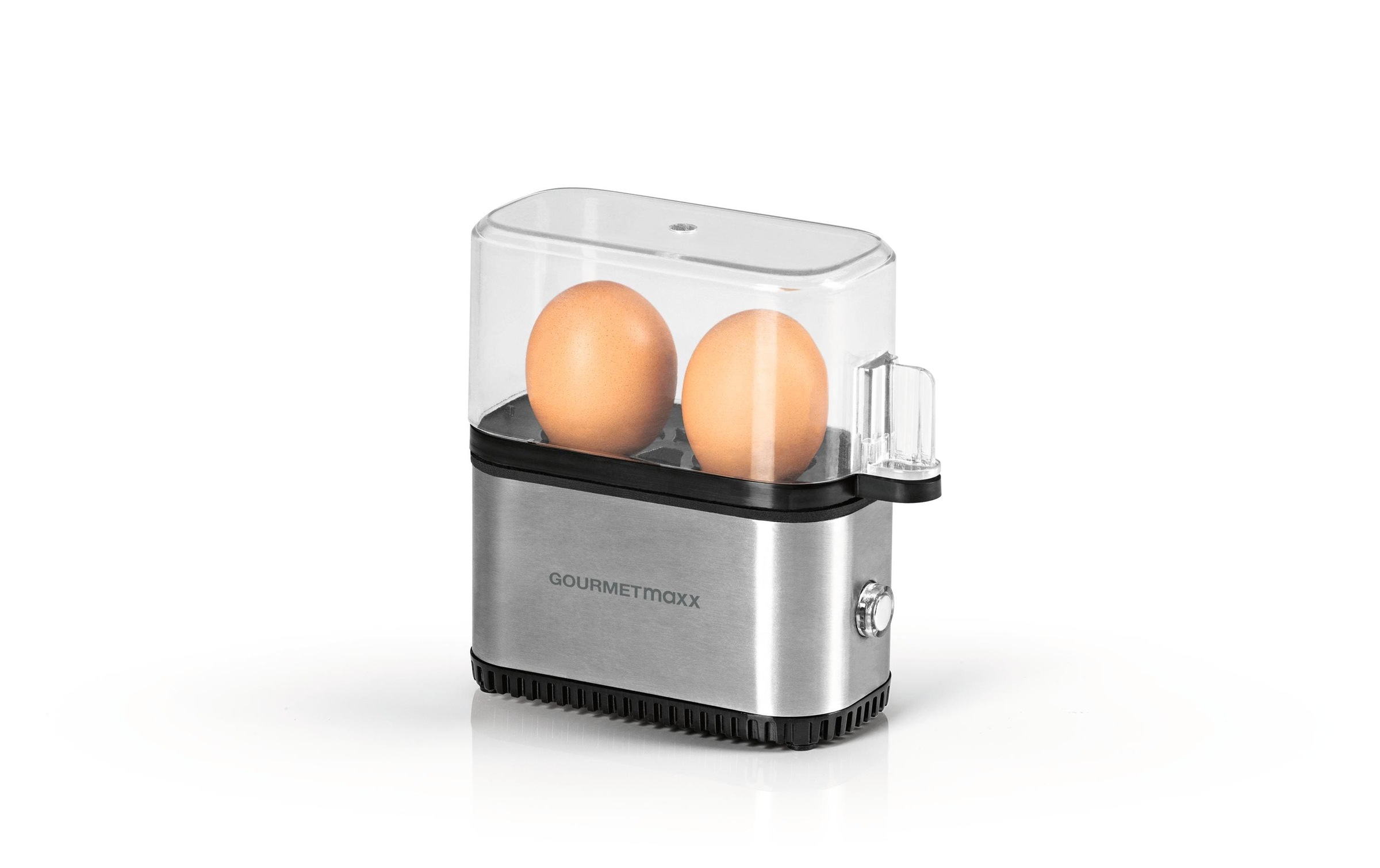 GOURMETmaxx Eierkocher »Kompakt 2.0 Silber, 2 Eier« 200 W