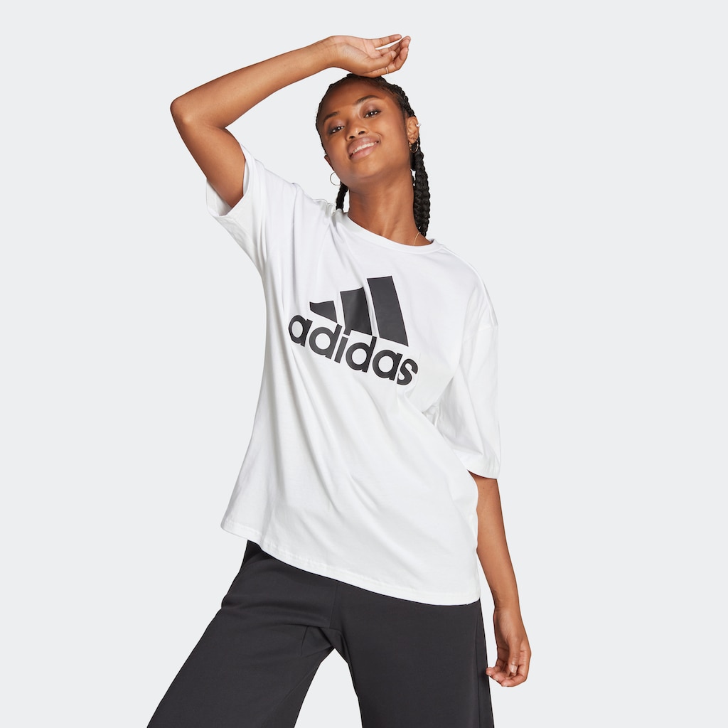 adidas Sportswear T-Shirt »ESSENTIALS BIG LOGO BOYFRIEND«